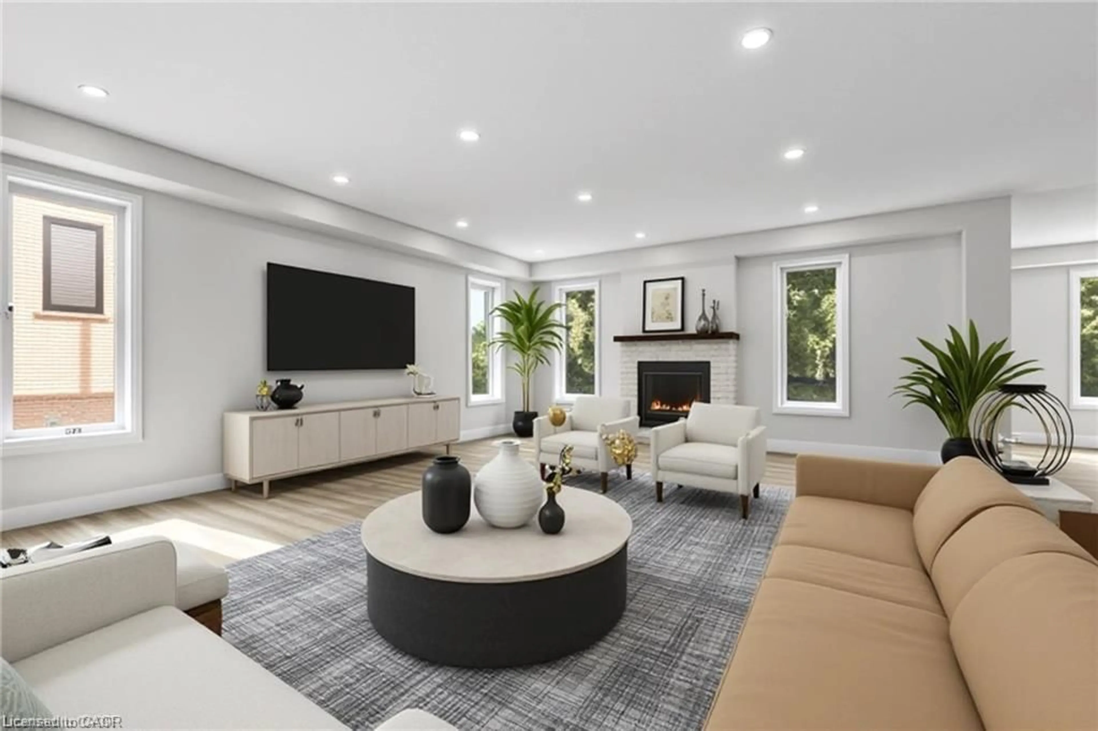 Living room with furniture, unknown for 257 Ladyslipper Dr, Waterloo Ontario N2V 0C3