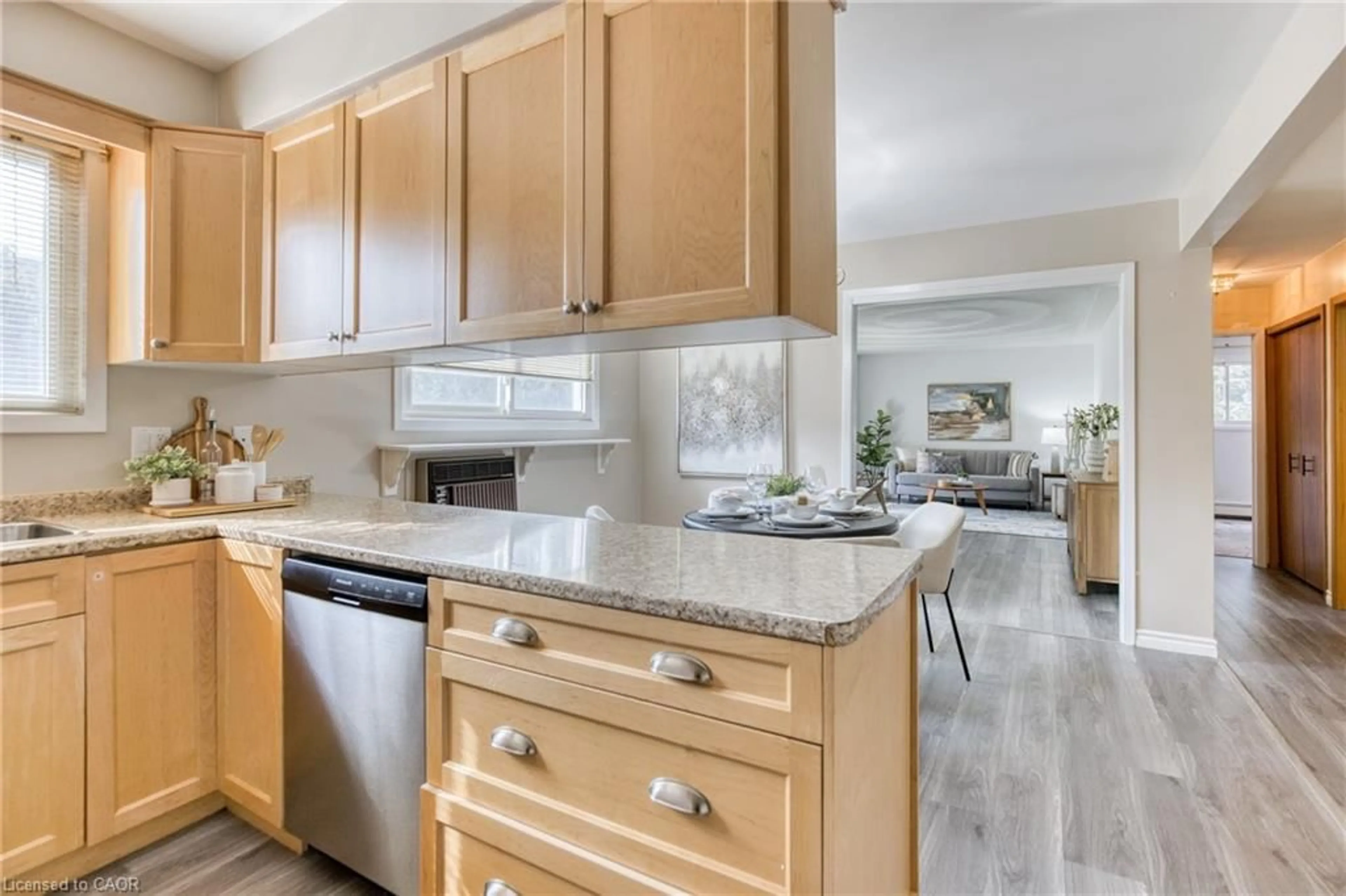 Open concept kitchen, unknown for 80 Westwood Dr #Main, Kitchener Ontario N2M 2K4