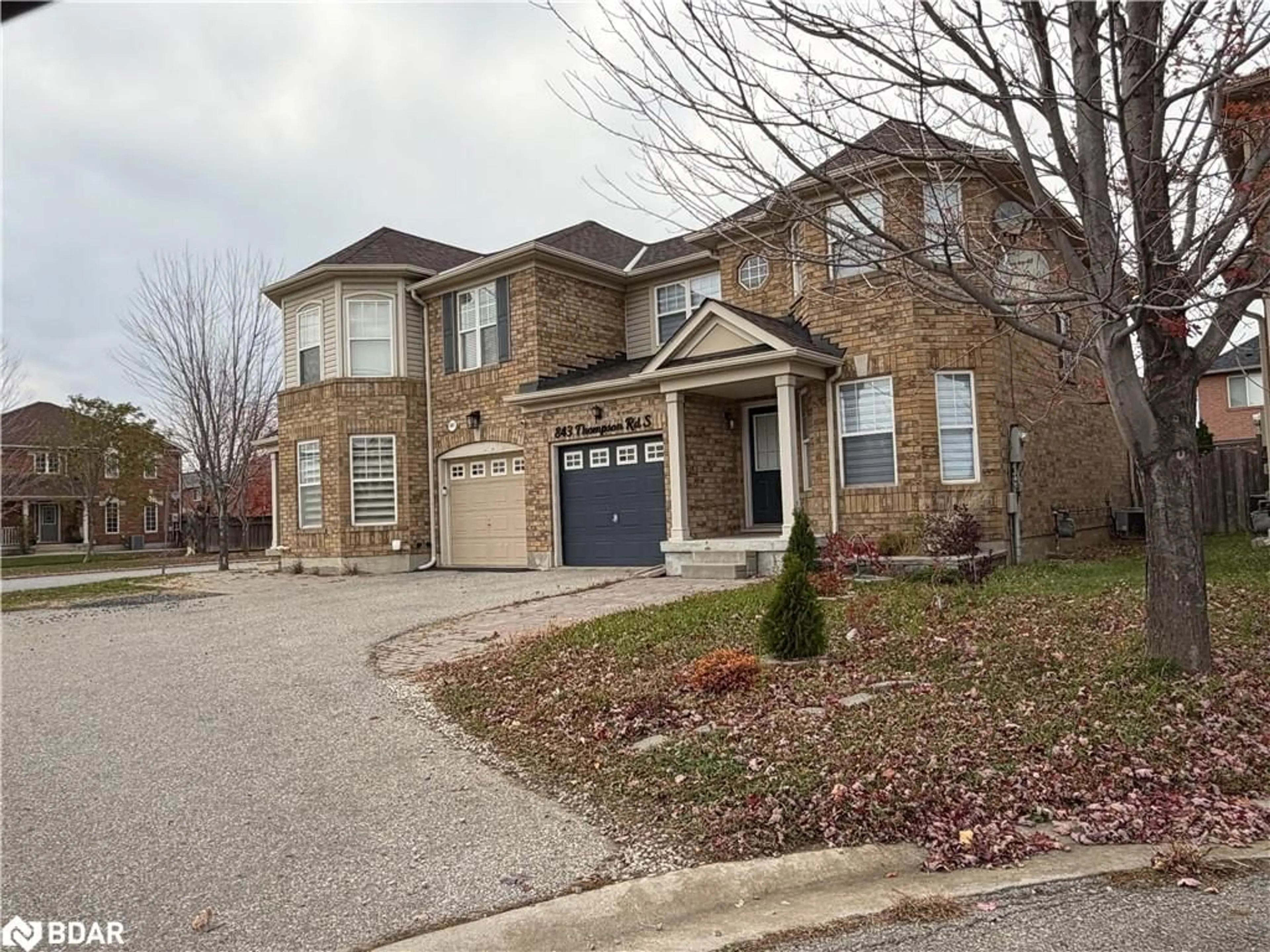 Home with brick exterior material, street for 843 Thompson Rd, Milton Ontario L9T 6Y8