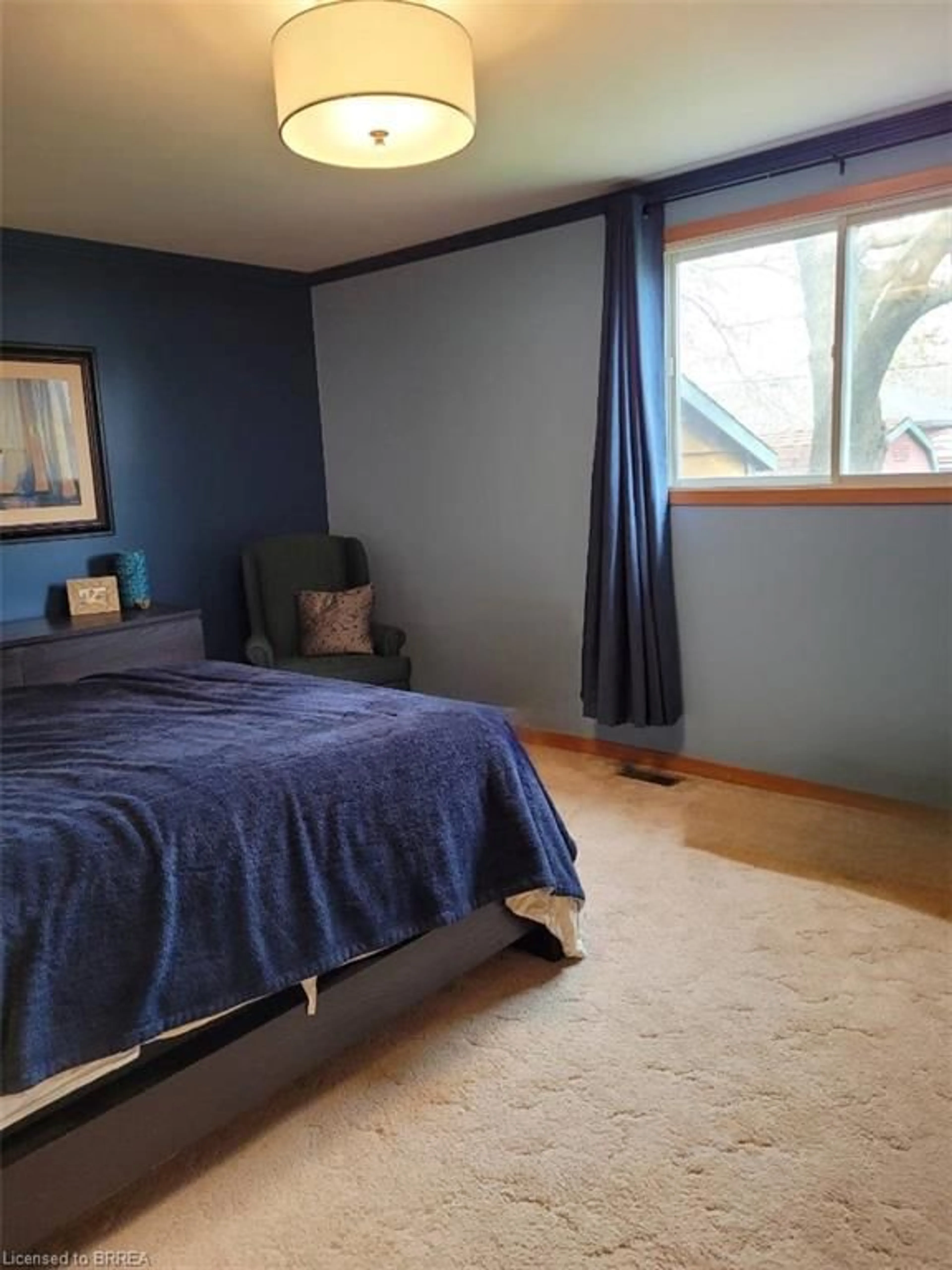 Bedroom with bed, unknown for 59 Canterbury Ave, Stratford Ontario N5A 4V8