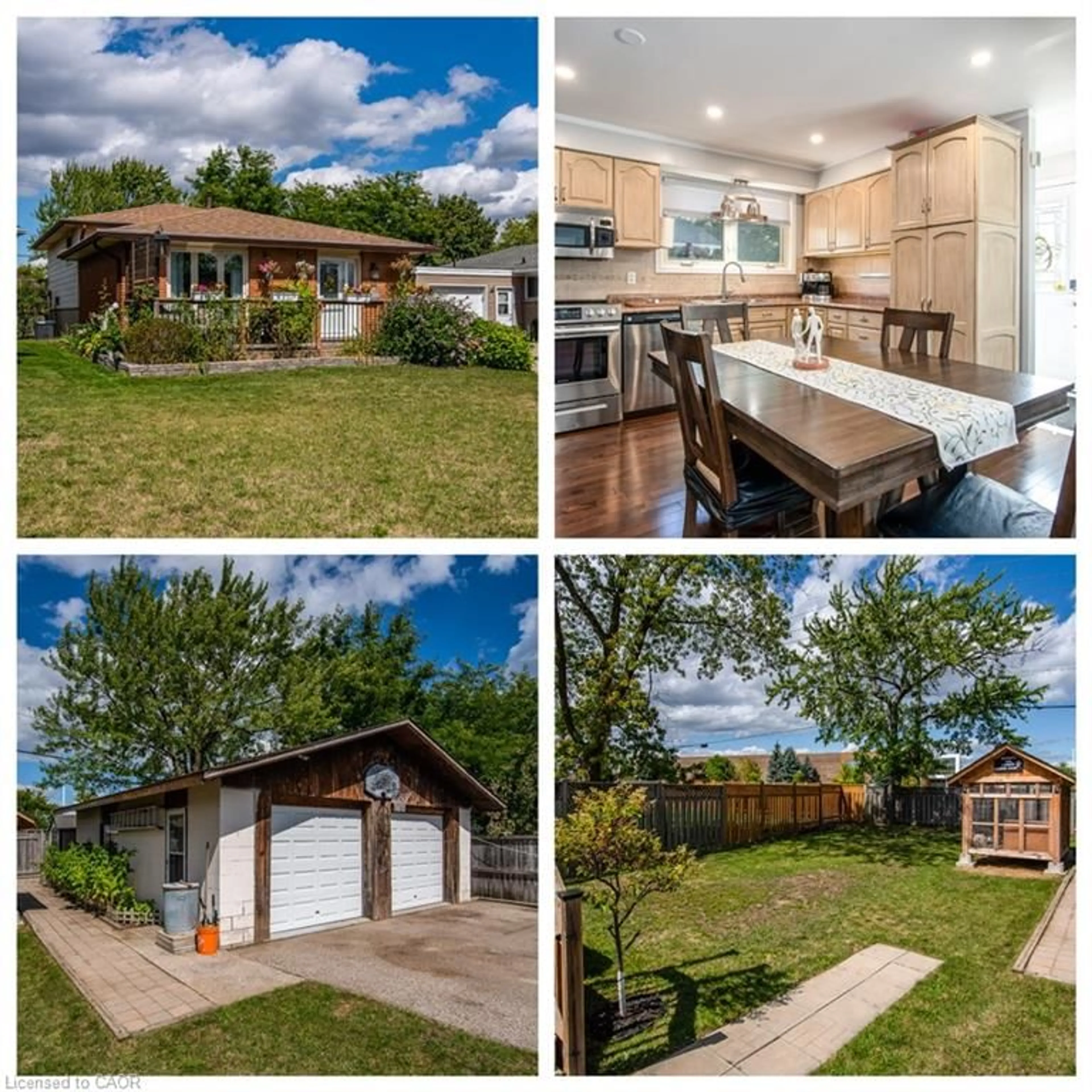 A pic from outside/outdoor area/front of a property/back of a property/a pic from drone, unknown for 77 Roberts Cres, Kitchener Ontario N2E 1A6