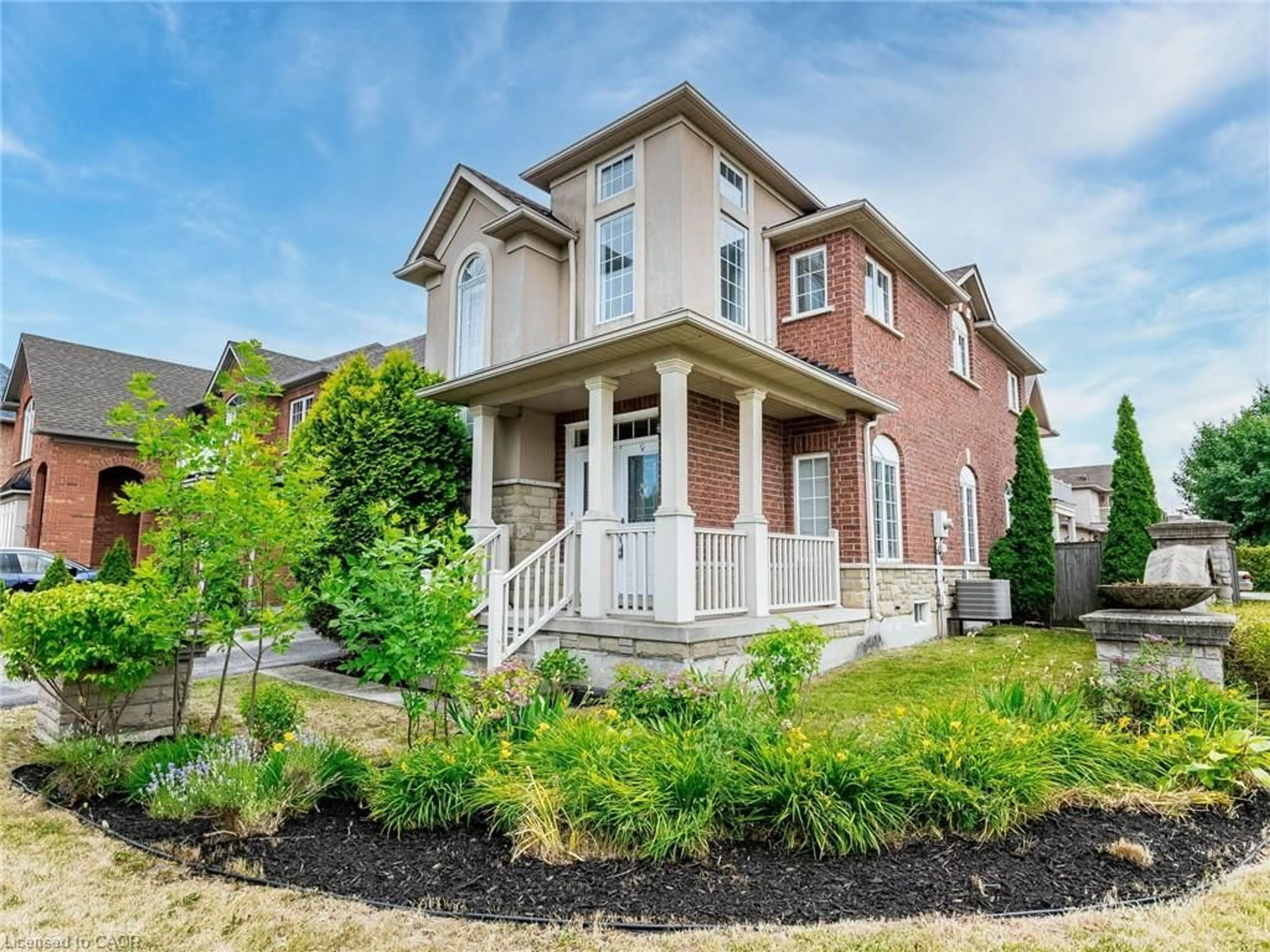 Home with brick exterior material, street for 4 Panorama Way, Stoney Creek Ontario L8E 6C6