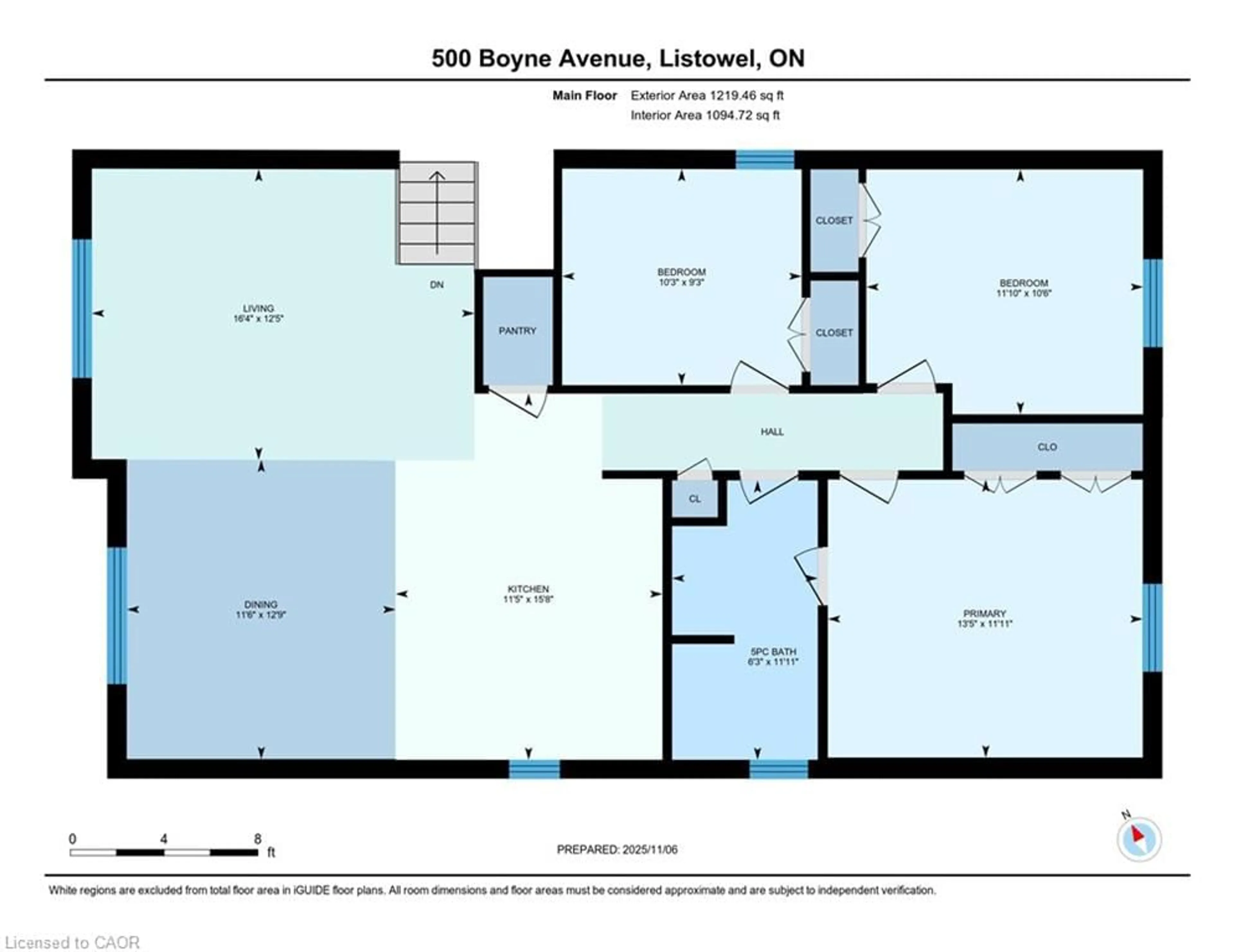 Floor plan for 500 Boyne Ave, Listowel Ontario N4W 3V6