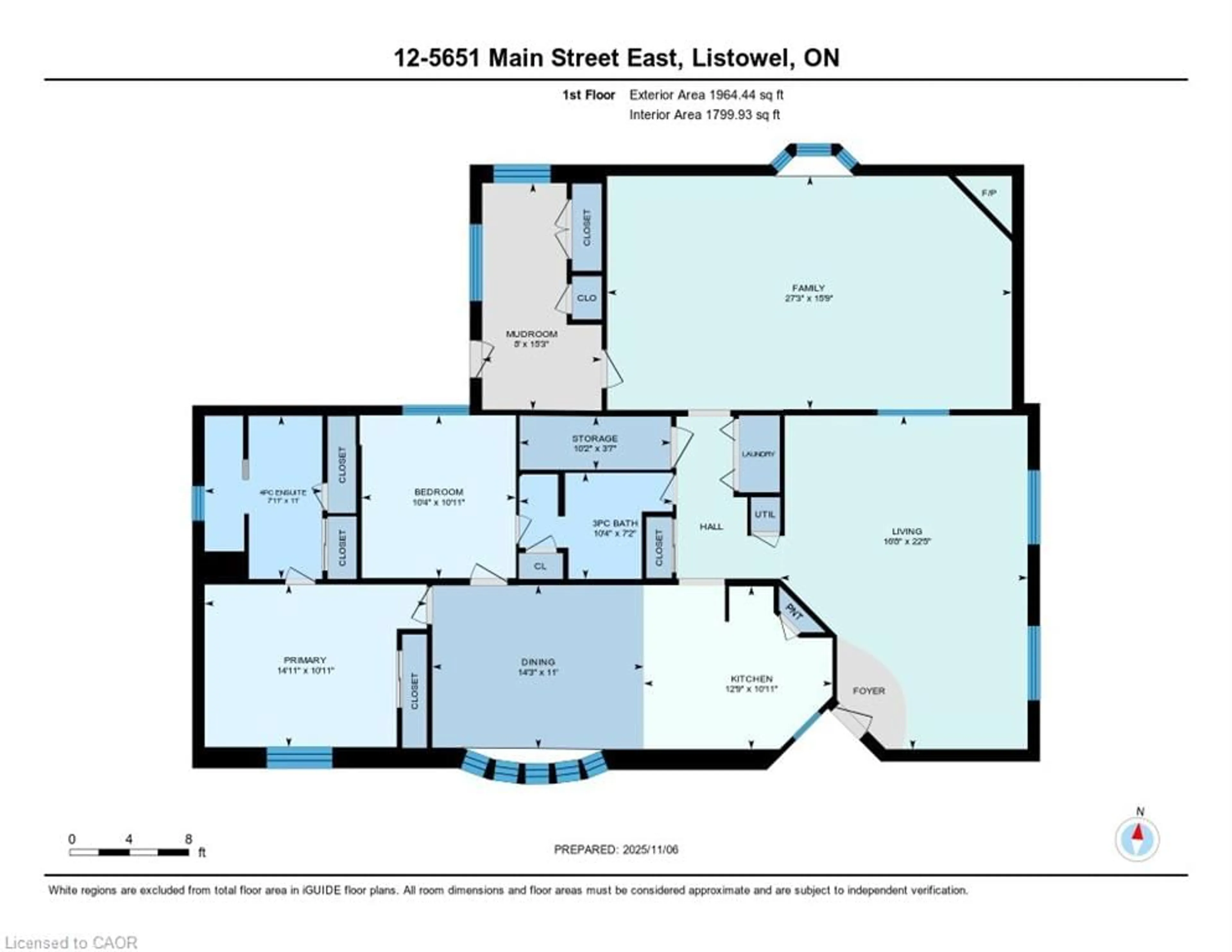 Floor plan for 12-5651 Perth Line 86, Listowel Ontario N4W 3G8