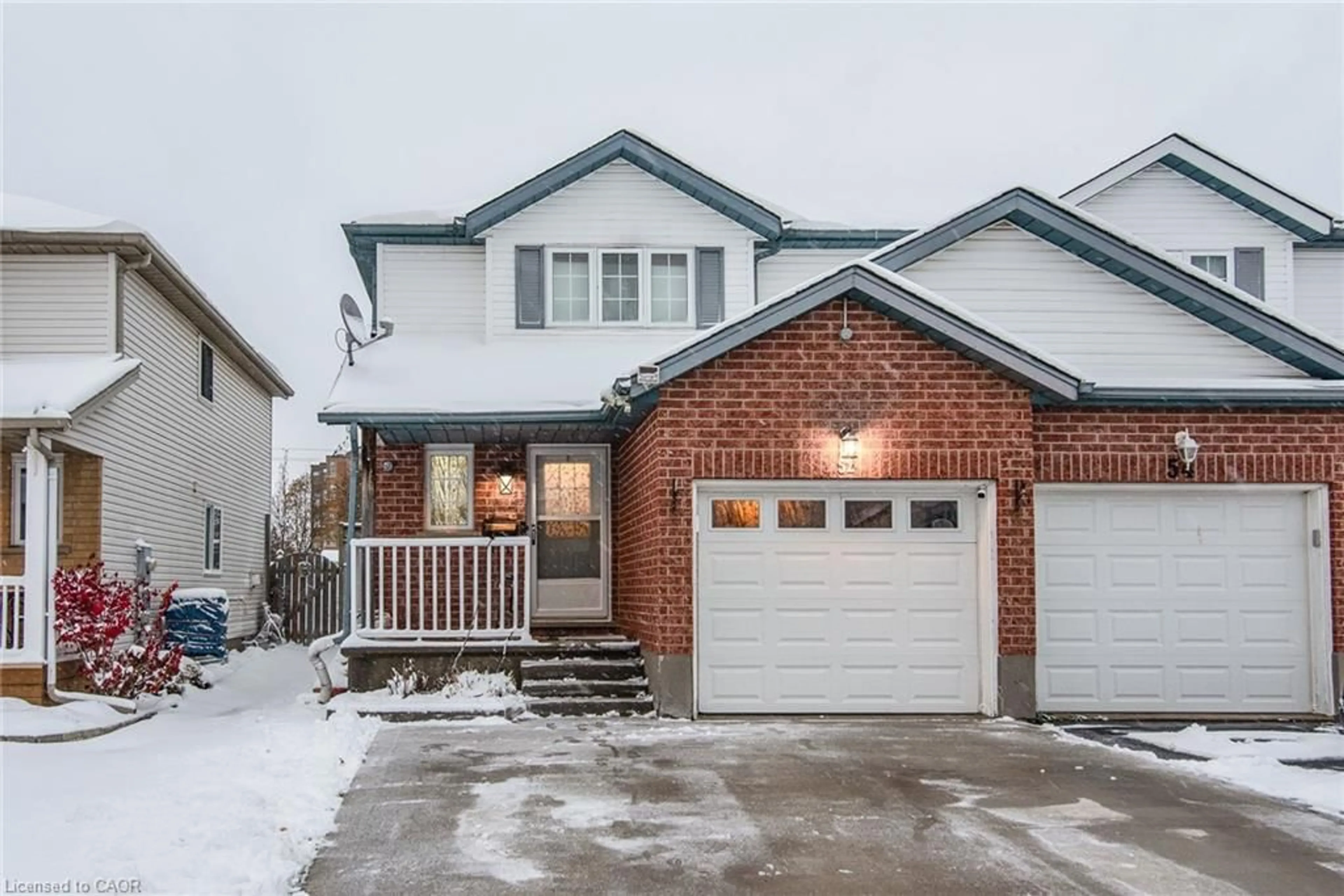 Home with brick exterior material, street for 52 Highbrook St, Kitchener Ontario N2E 3P1