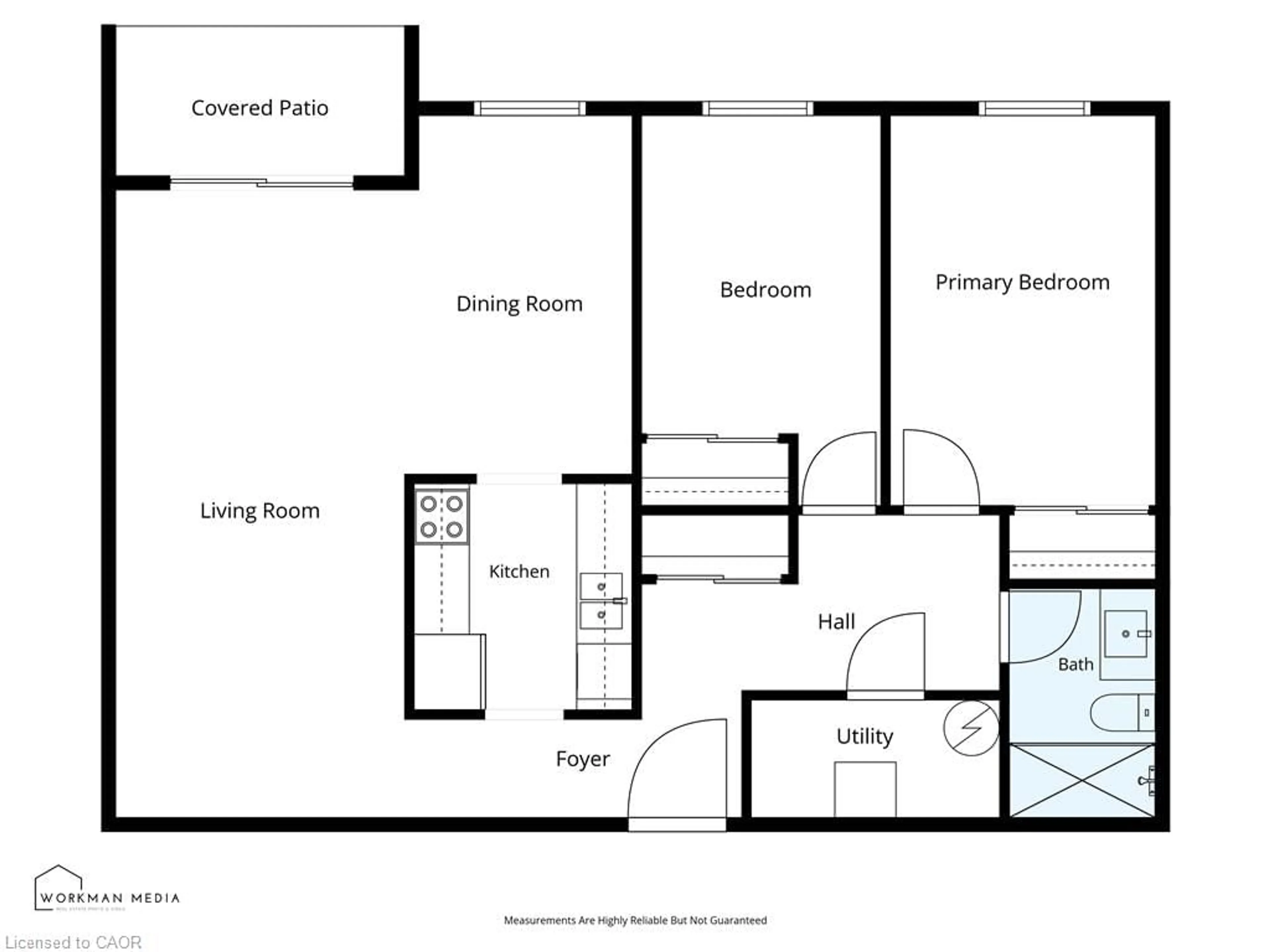 Floor plan for 4209 Hixon St #108, Beamsville Ontario L3J 0K2