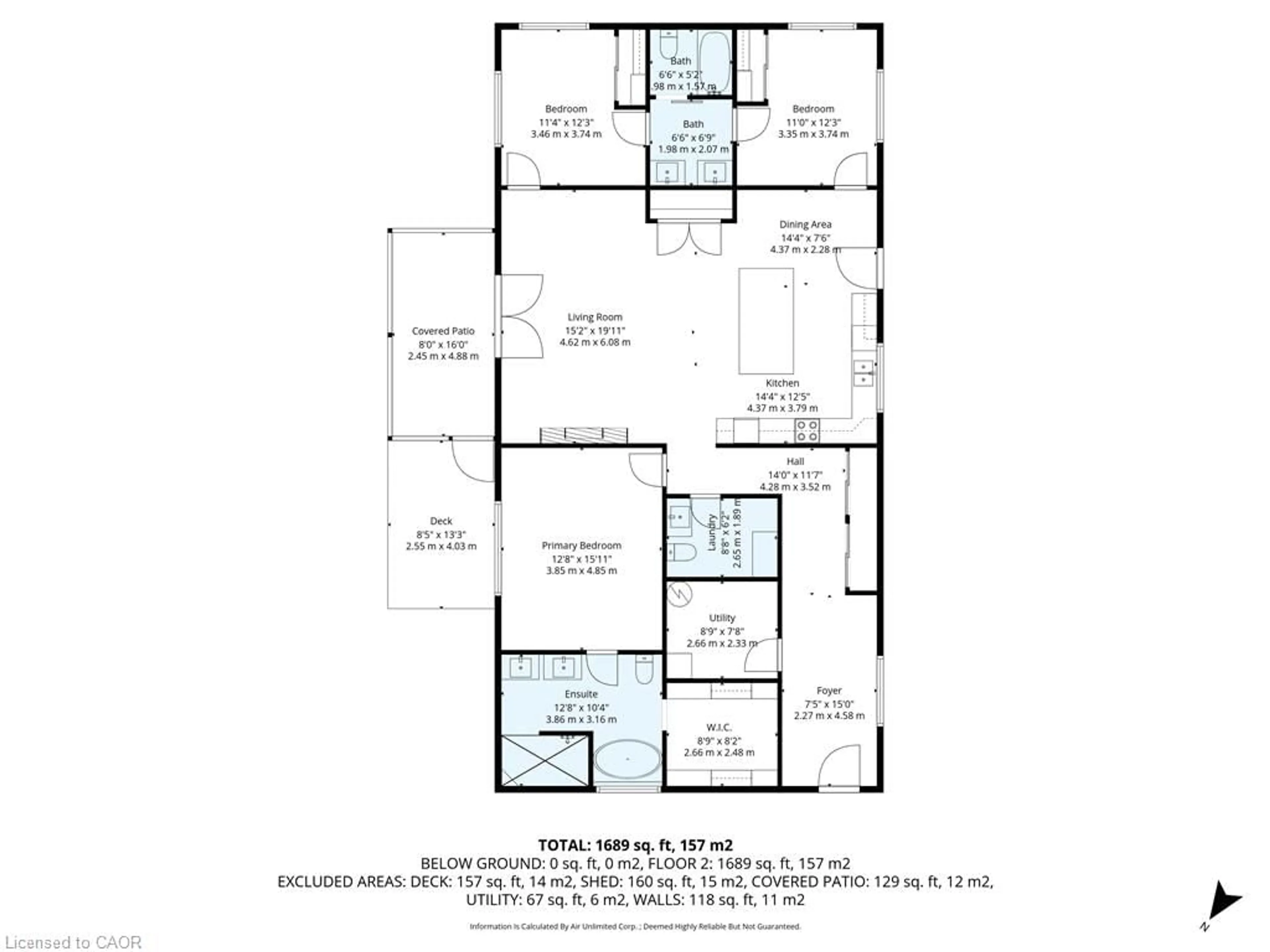 Floor plan for 16595 Willy Allan Rd, Lunenburg Ontario K0C 1R0