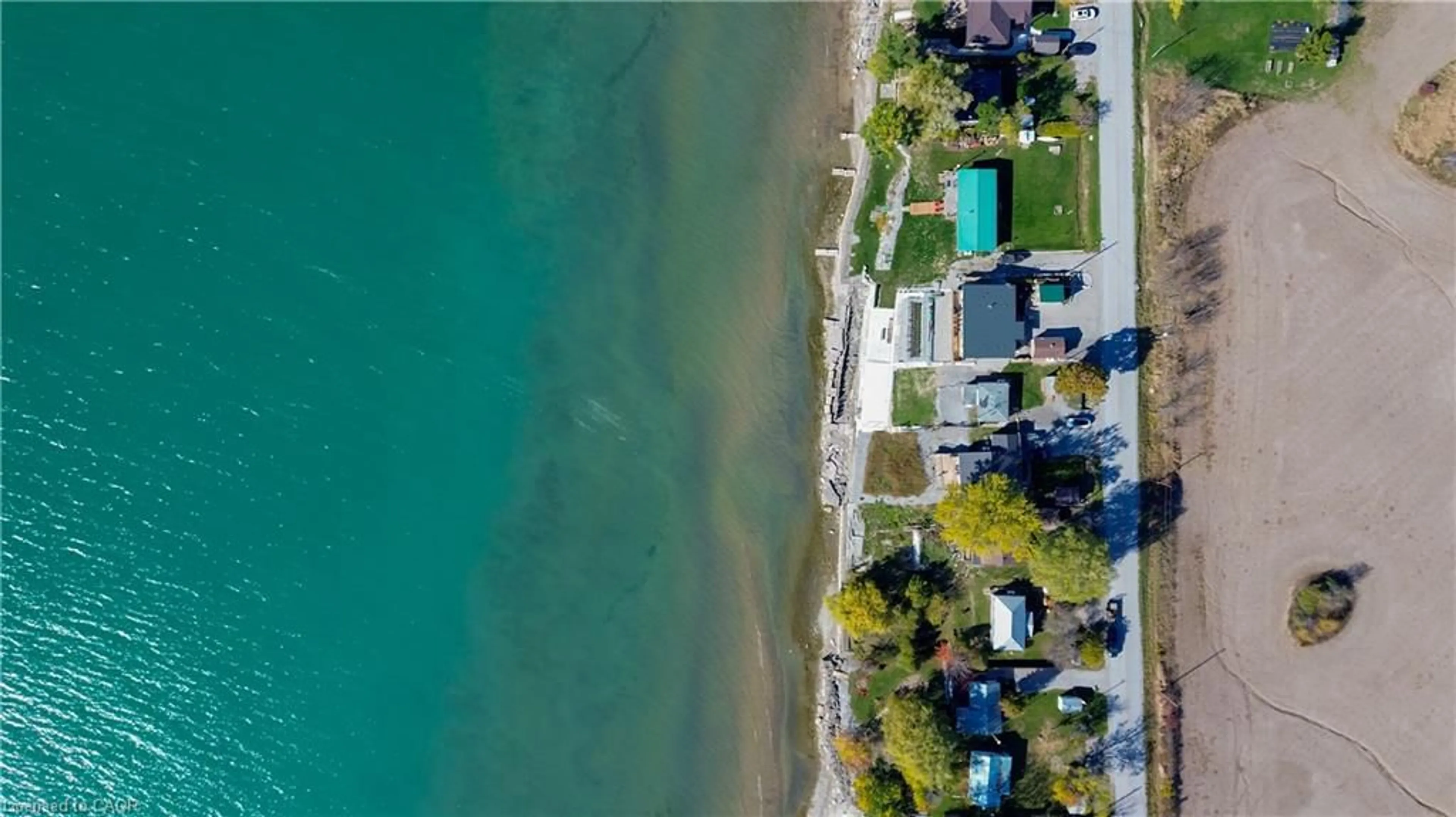 A pic from outside/outdoor area/front of a property/back of a property/a pic from drone, water/lake/river/ocean view for 370 South Coast Dr, Nanticoke Ontario N0A 1L0