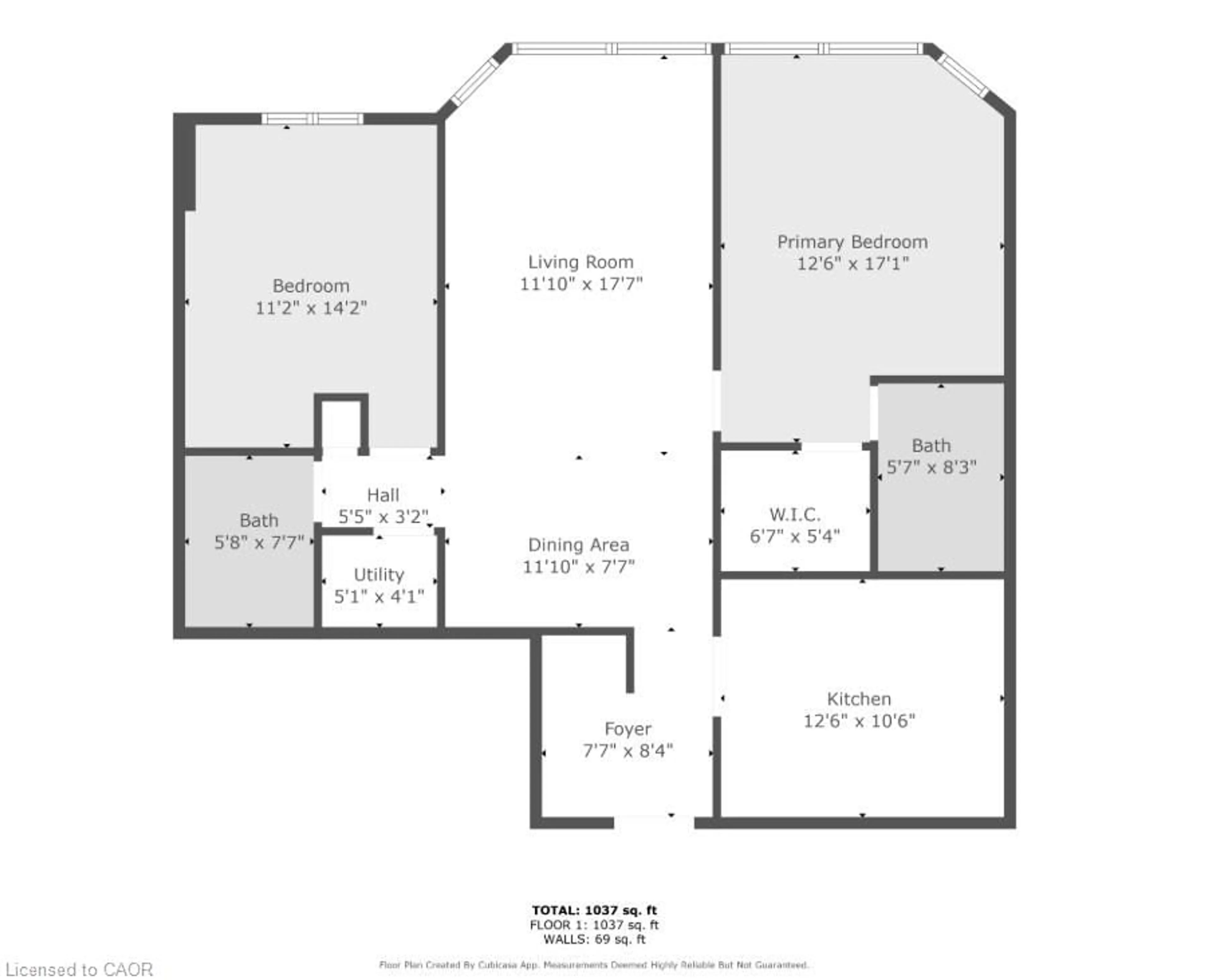 Floor plan for 35 Green Valley Dr #506, Kitchener Ontario N2P 2A5