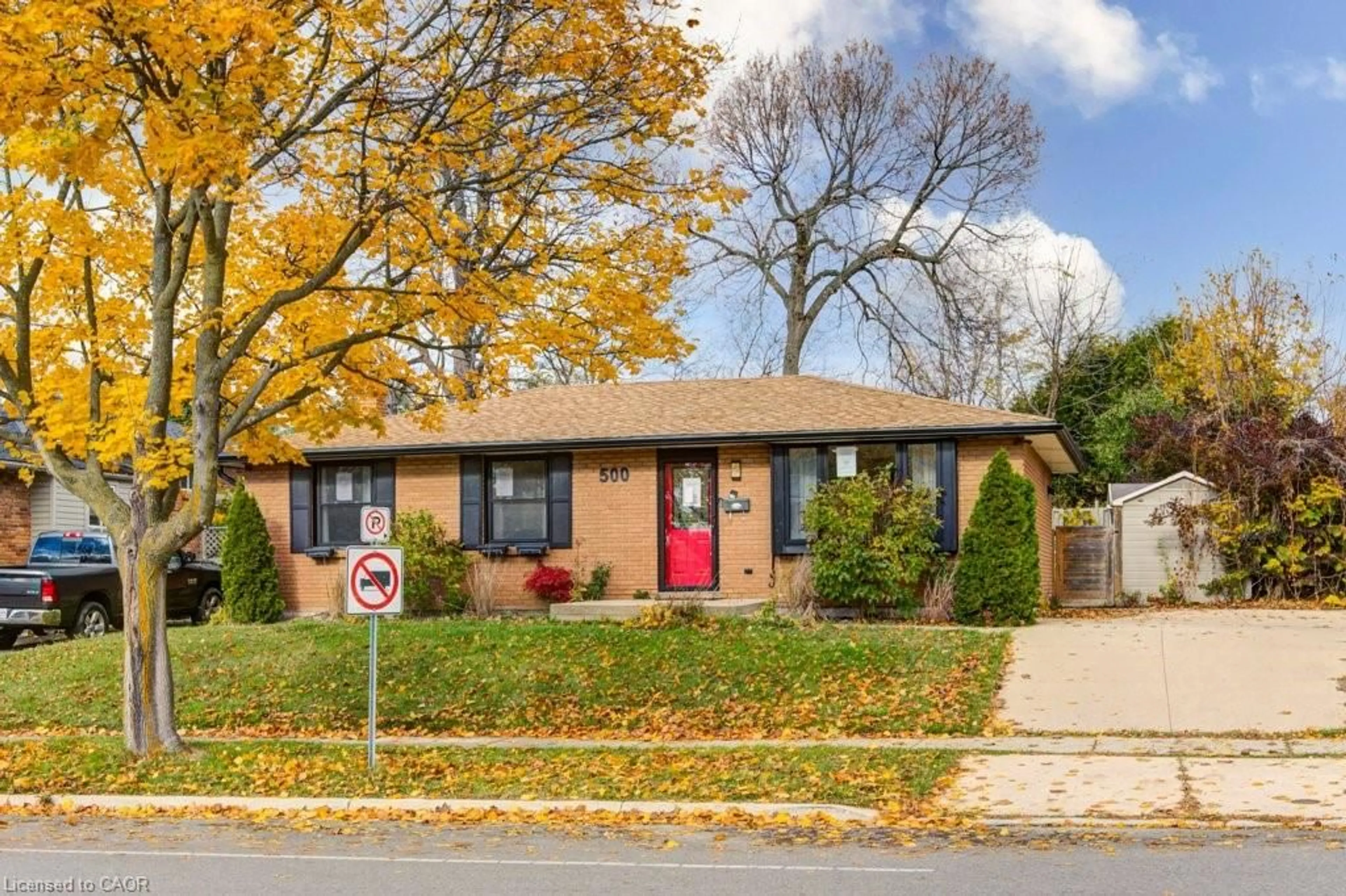 Home with brick exterior material, street for 550 Ferndale Ave, London Ontario N6C 2Z1