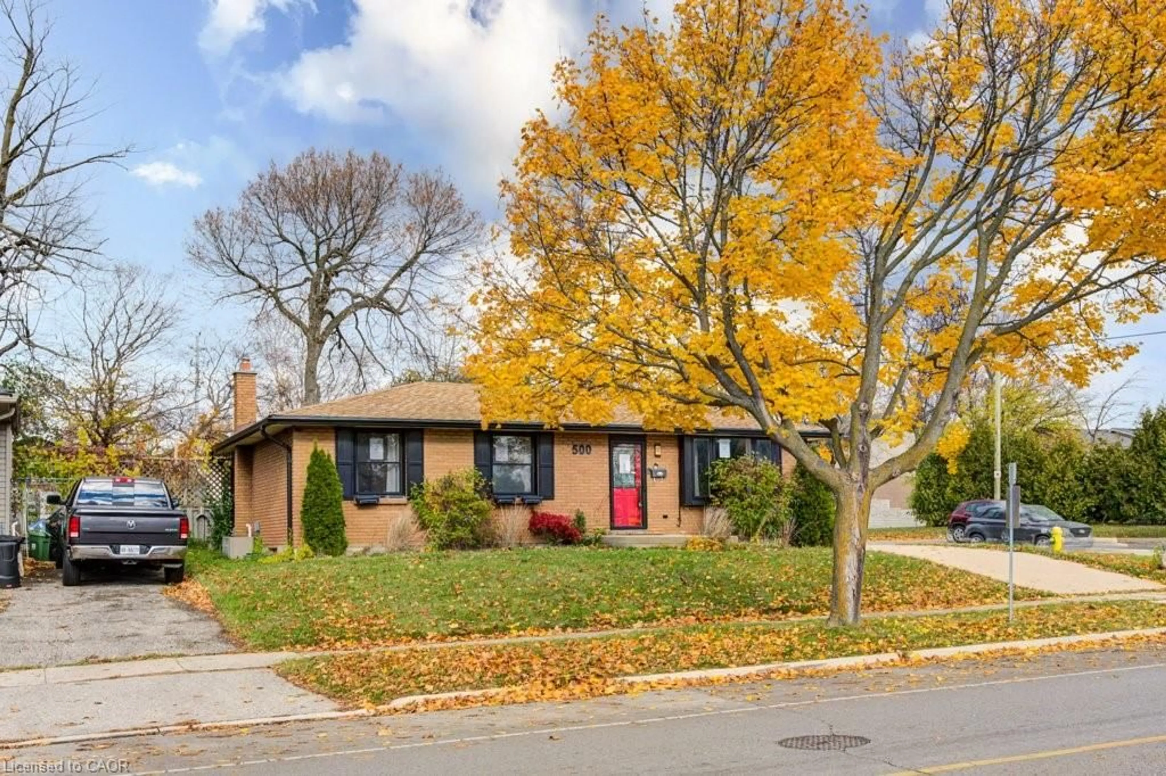 Home with brick exterior material, street for 550 Ferndale Ave, London Ontario N6C 2Z1