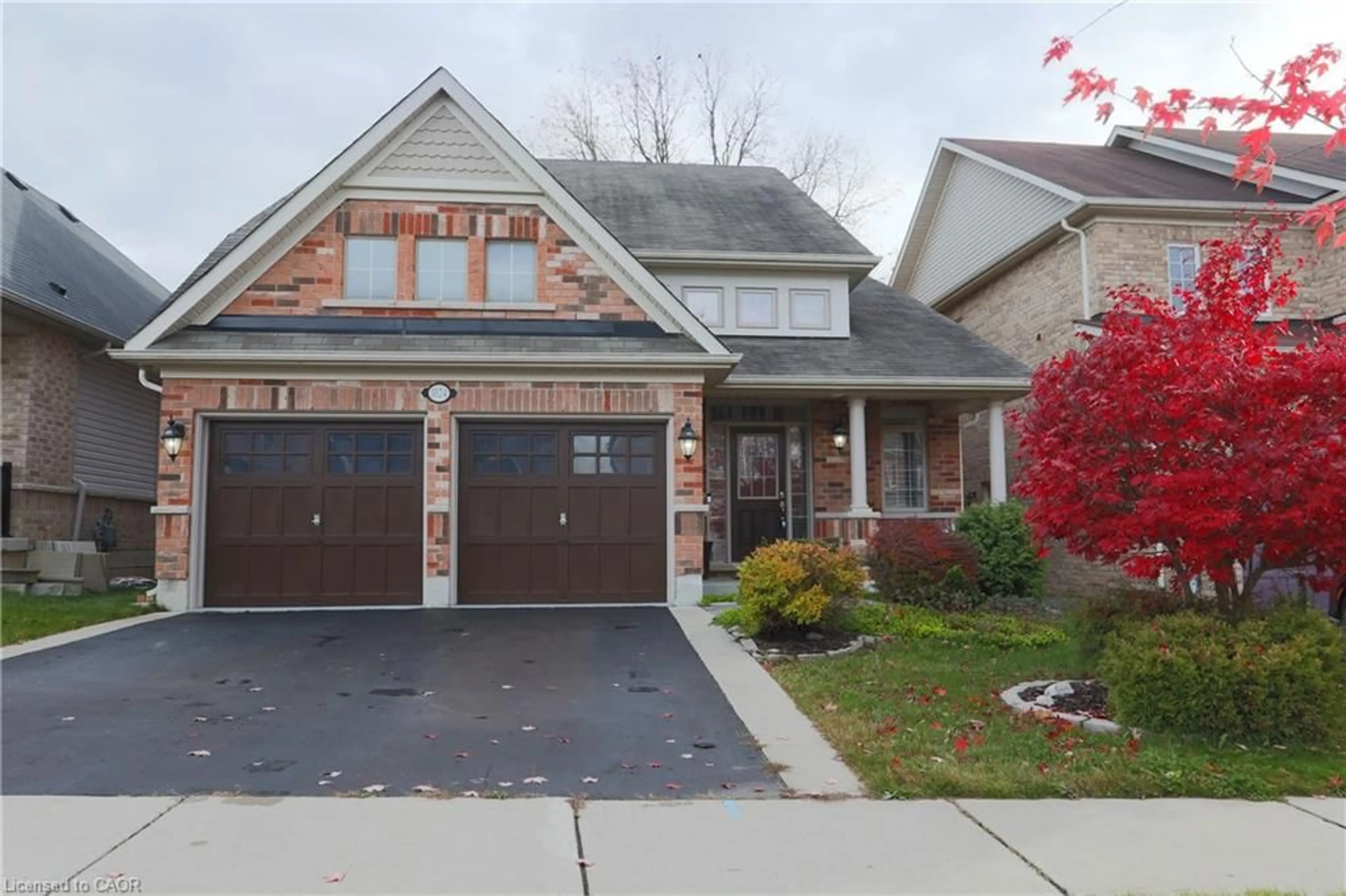 Home with brick exterior material, street for 1024 Upper Thames Drive Dr, Woodstock Ontario N4T 0H4