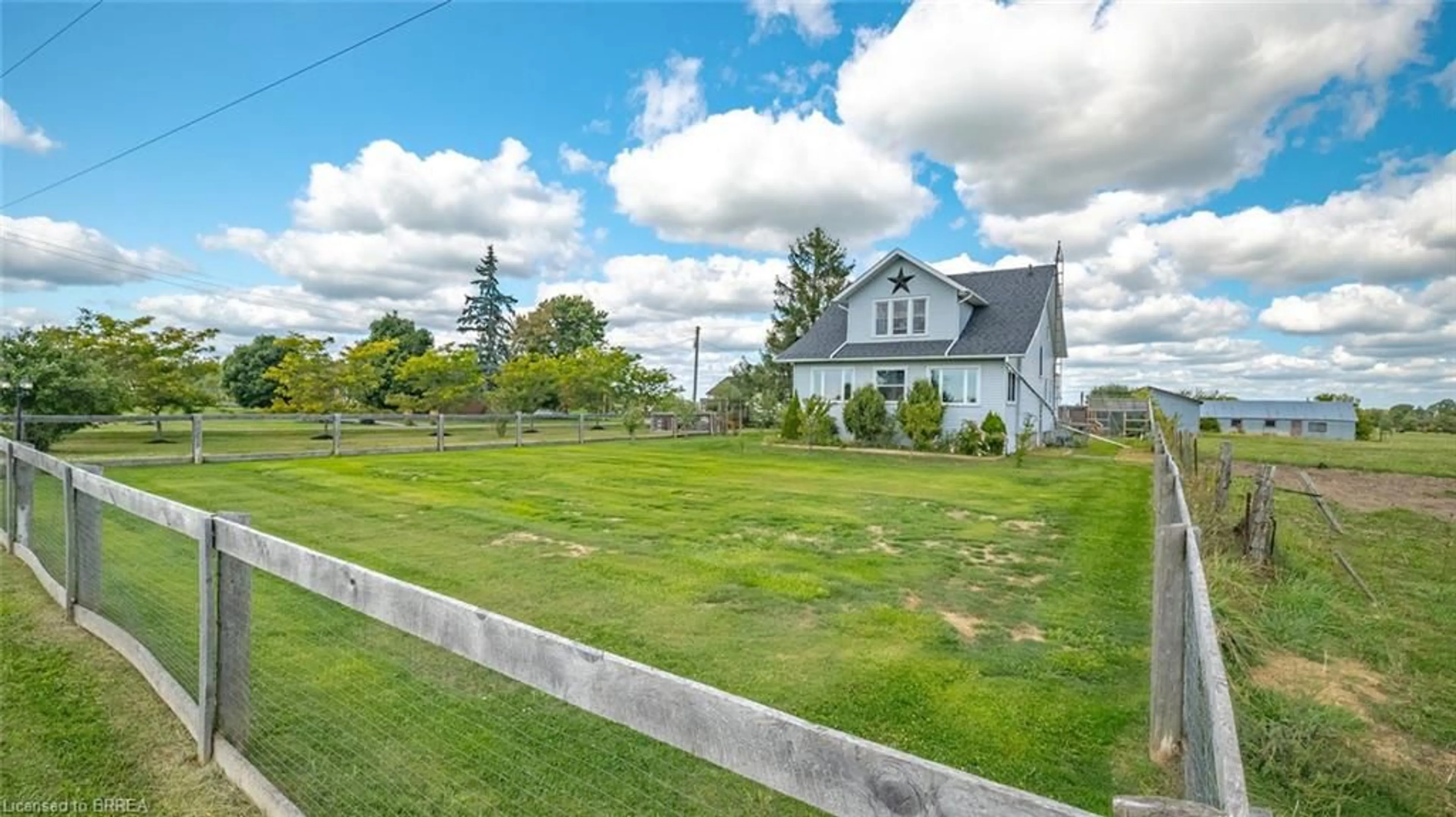 A pic from outside/outdoor area/front of a property/back of a property/a pic from drone, water/lake/river/ocean view for 3211 Highway 3, Jarvis Ontario N0A 1J0