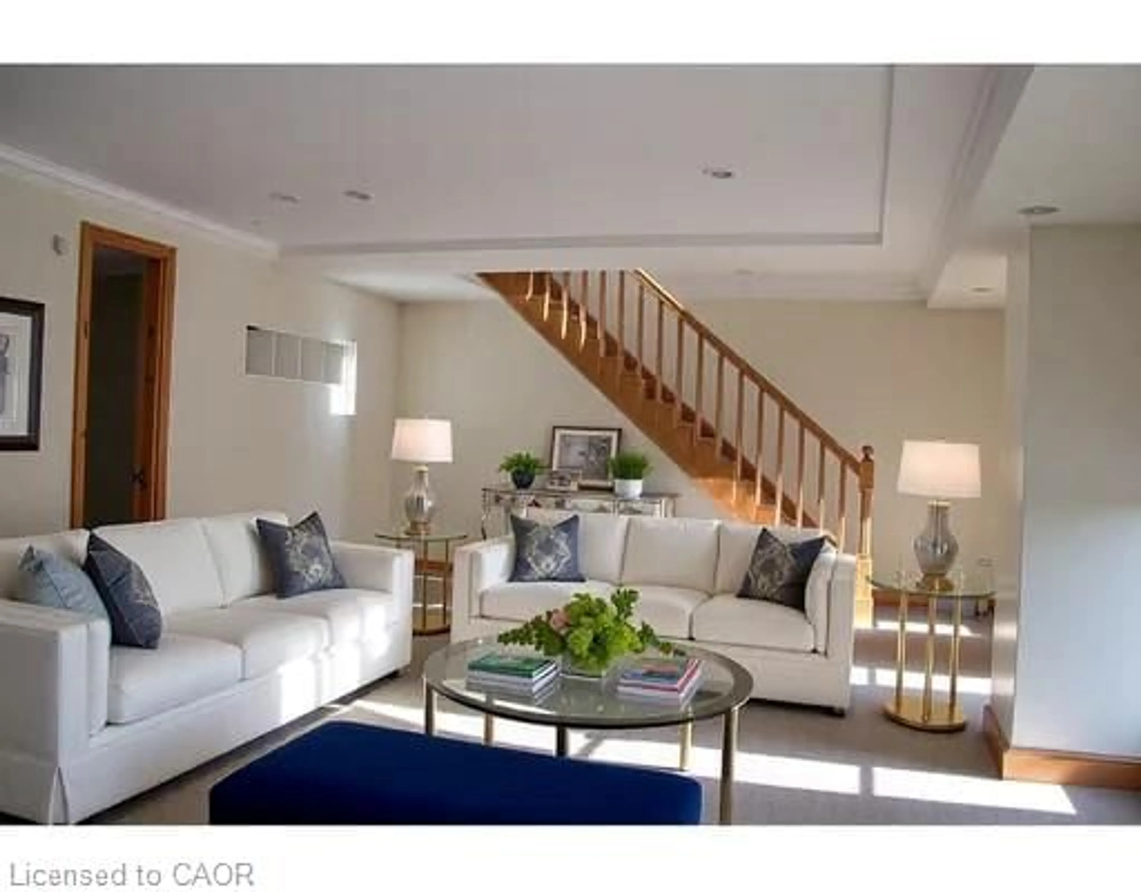 Living room with furniture, unknown for 5 Father David Bauer Dr #401, Waterloo Ontario N2L 6M2