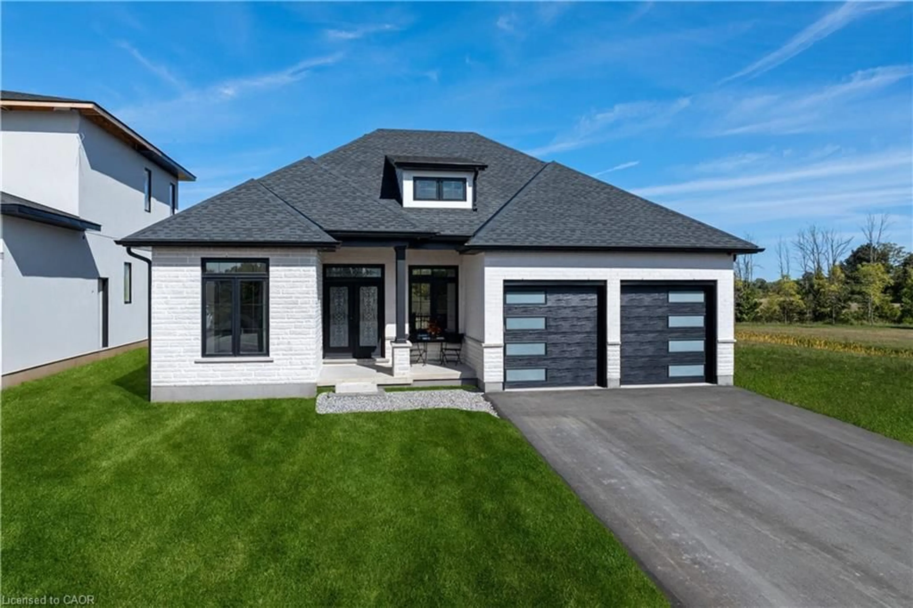 Home with vinyl exterior material, street for 4149 Bucknall Lane, Campden Ontario L0R 1G0