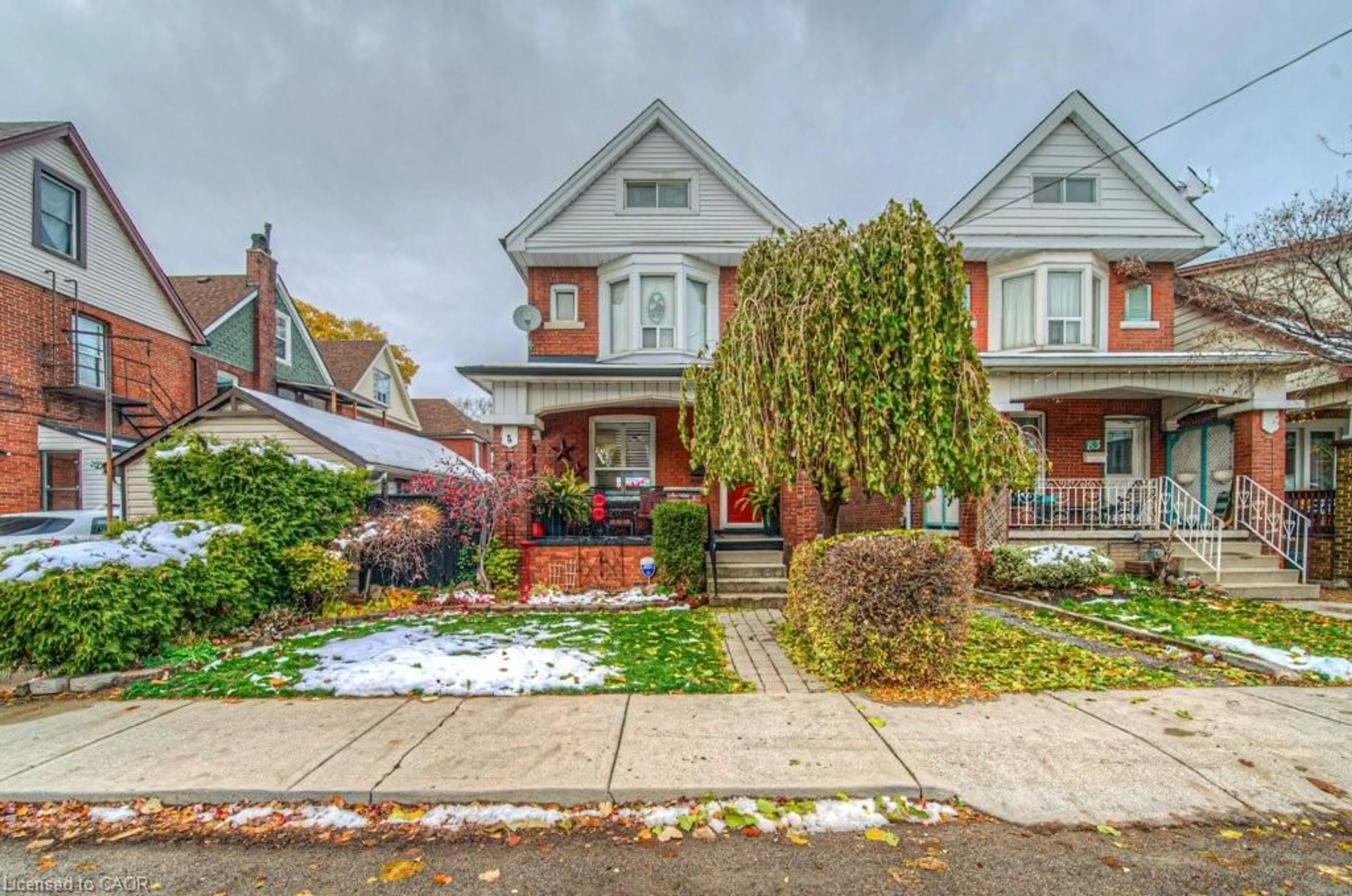 Home with brick exterior material, street for 81 Beechwood Ave, Hamilton Ontario L8L 2S7