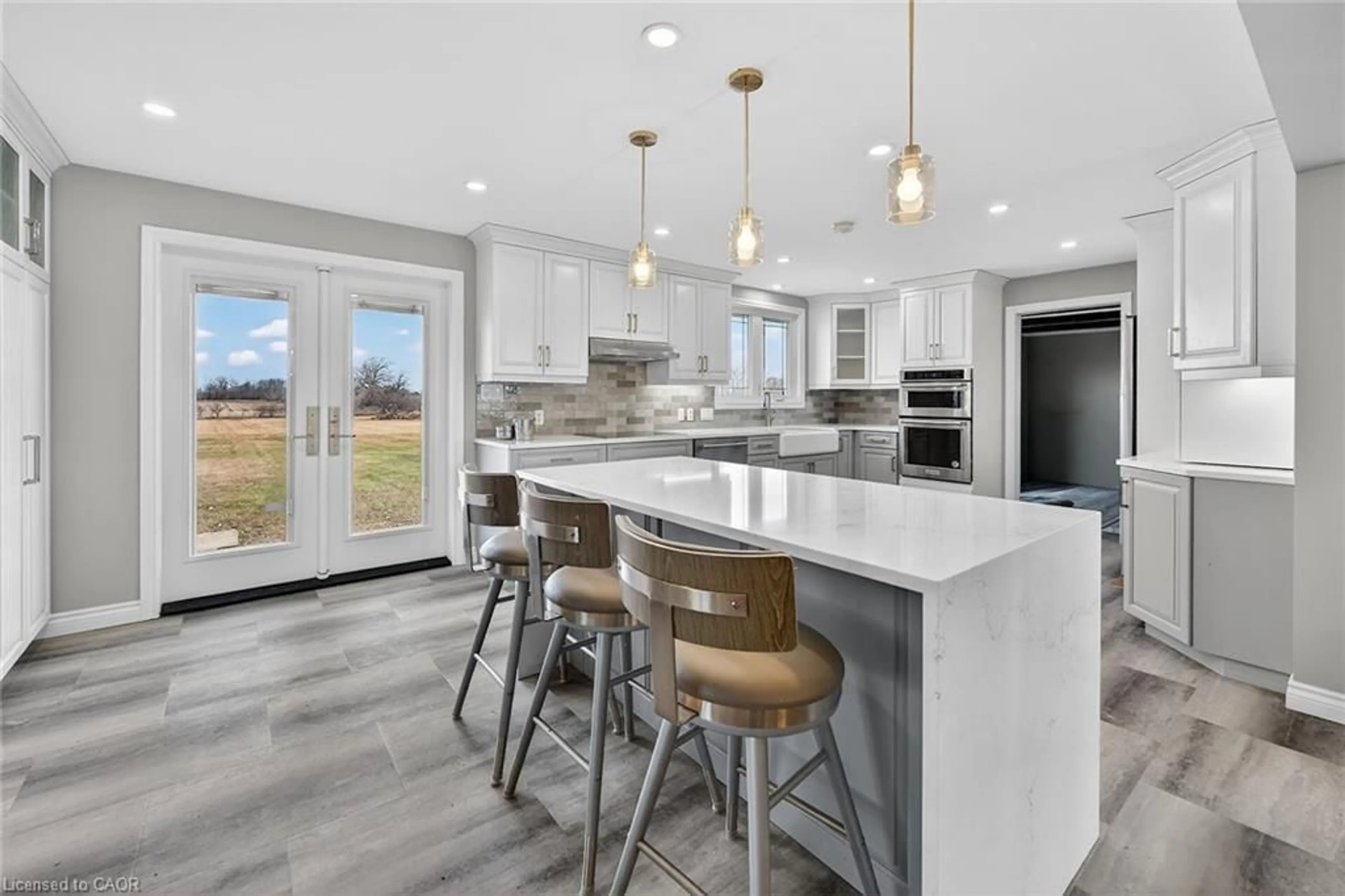 Open concept kitchen, ceramic/tile floor for 485 Haldimand Road 20 Rd, Hagersville Ontario N0A 1H0