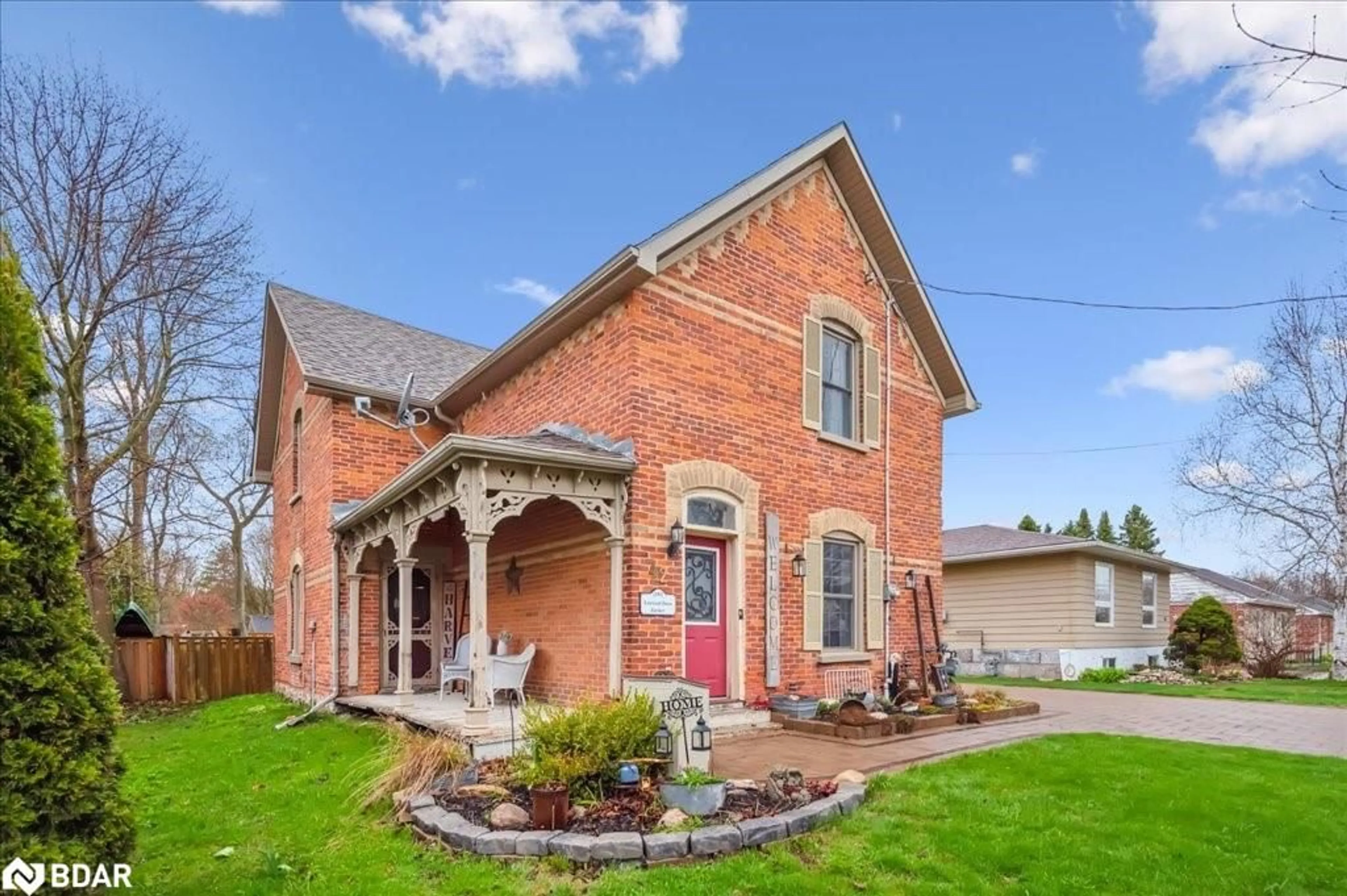 Home with brick exterior material, building for 42 Bielby St, Grand Valley Ontario L9W 5N3