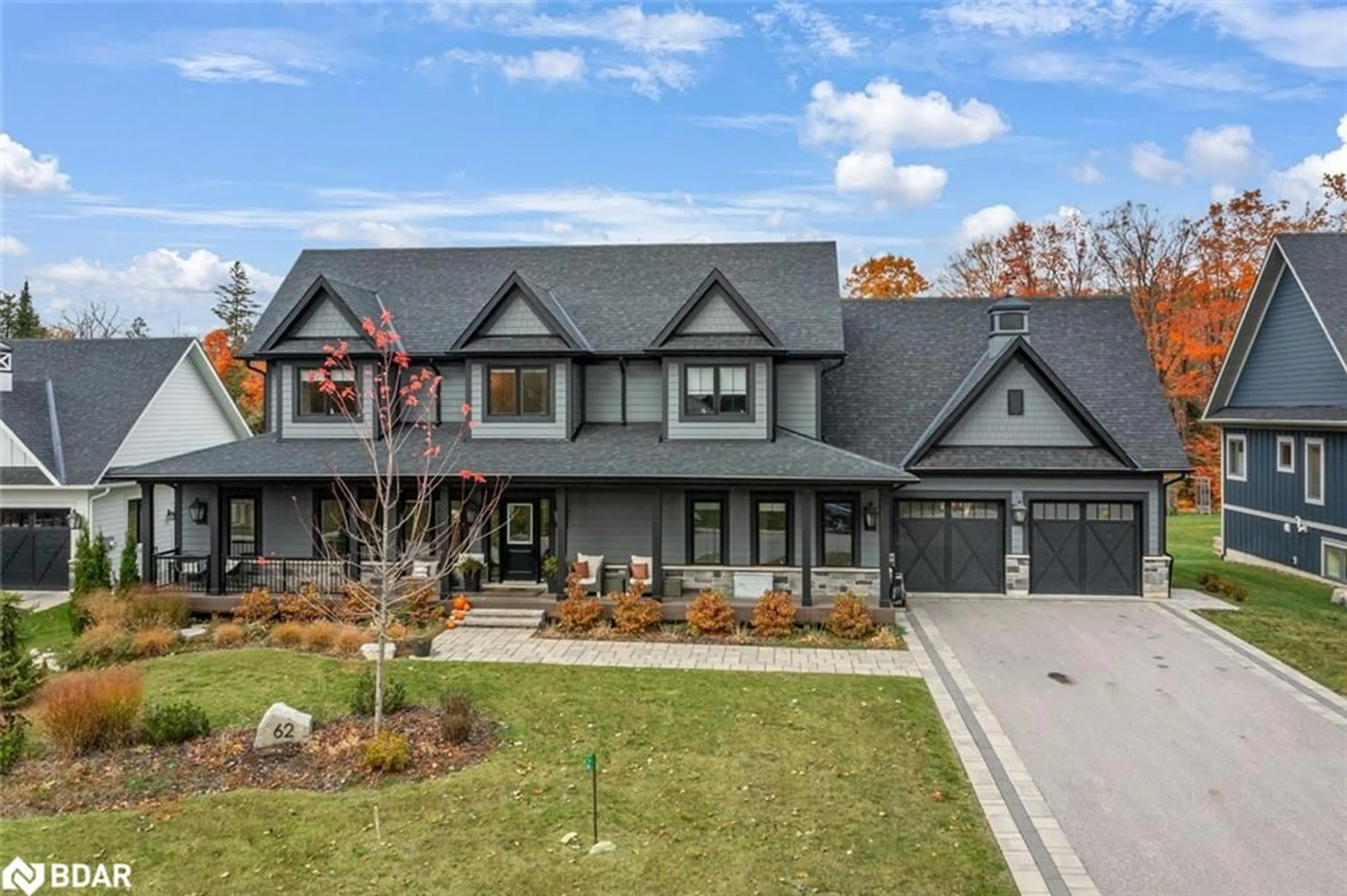 Home with brick exterior material, mountain view for 62 Thoroughbred Dr, Oro-Medonte Ontario L0K 1E0