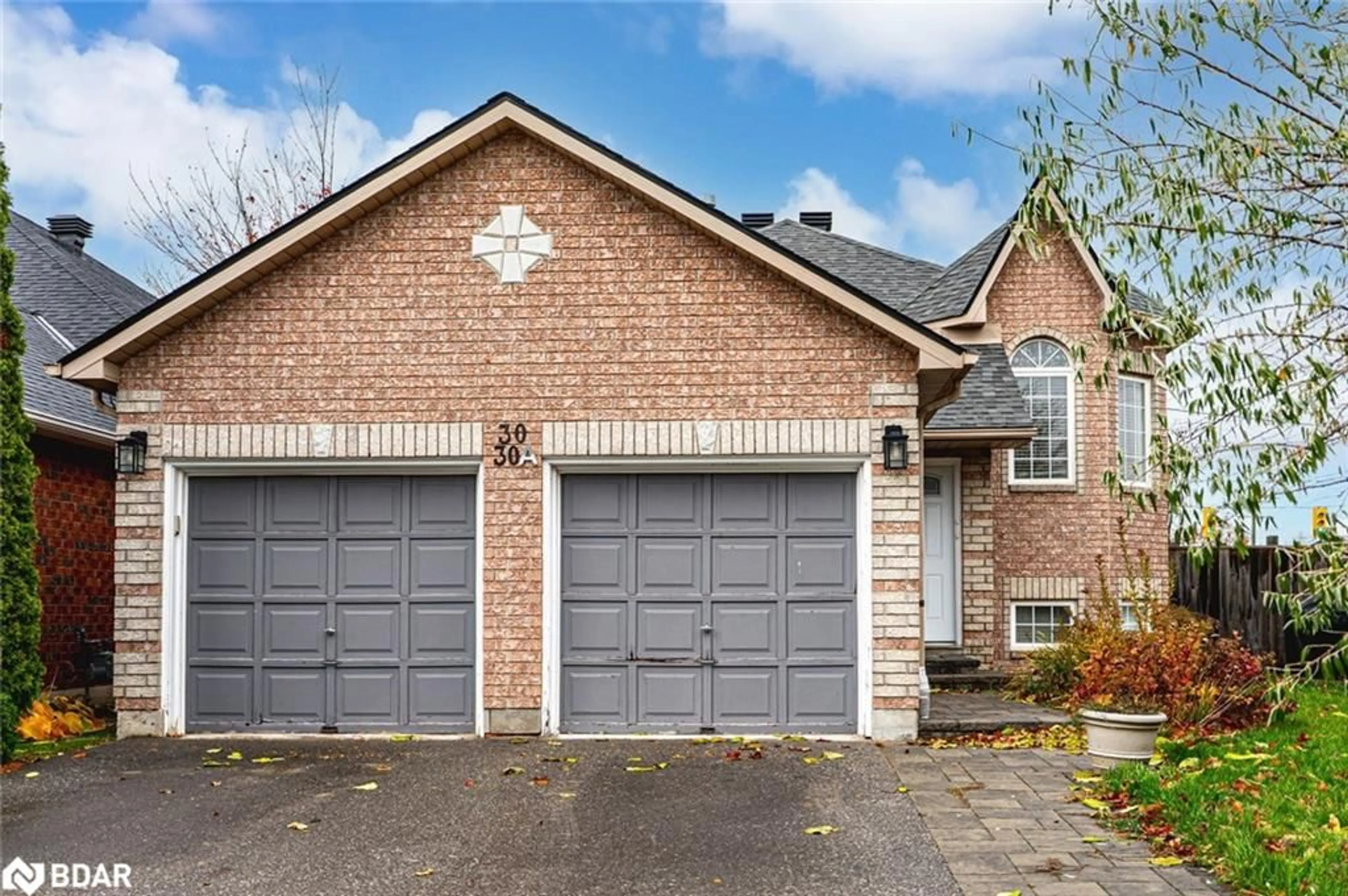 Home with brick exterior material, street for 30 Hewitt Pl, Barrie Ontario L4M 7B3
