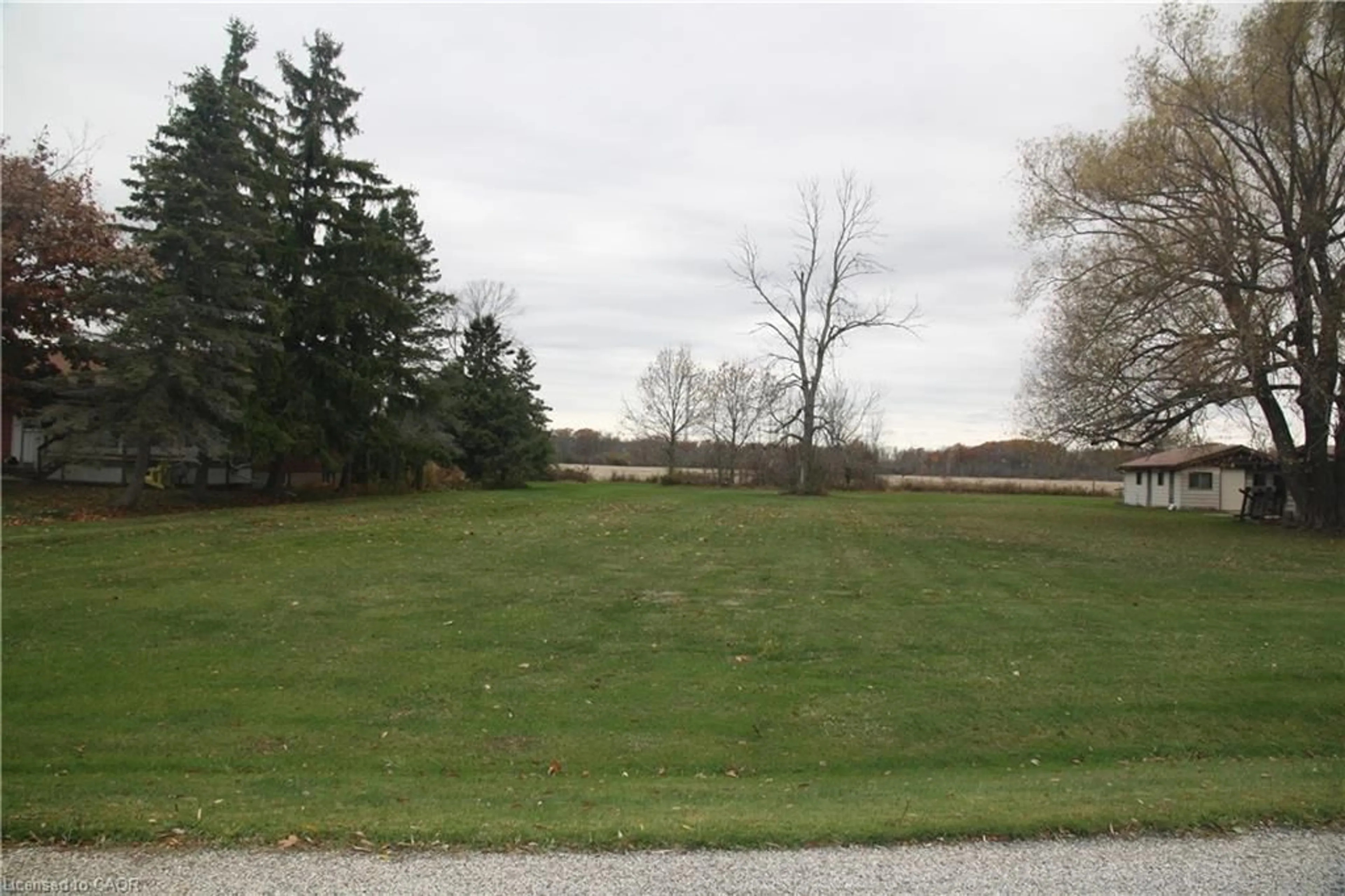 A pic from outside/outdoor area/front of a property/back of a property/a pic from drone, forest/trees view for 2525 Lakeshore Rd, Dunnville Ontario N1A 2W8