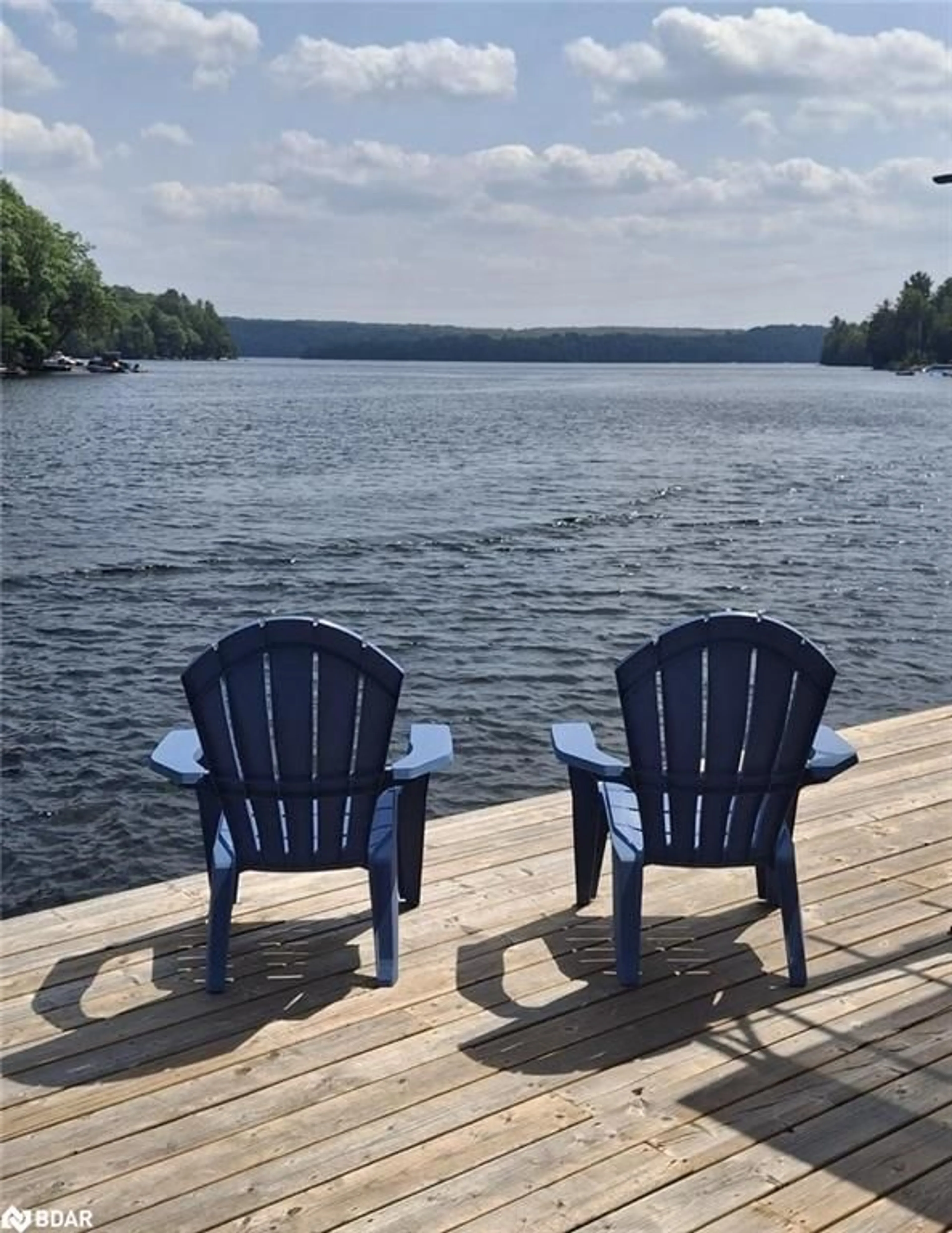 Patio, water/lake/river/ocean view for 1017 Rays Lane, Minden Ontario K0M 2K0