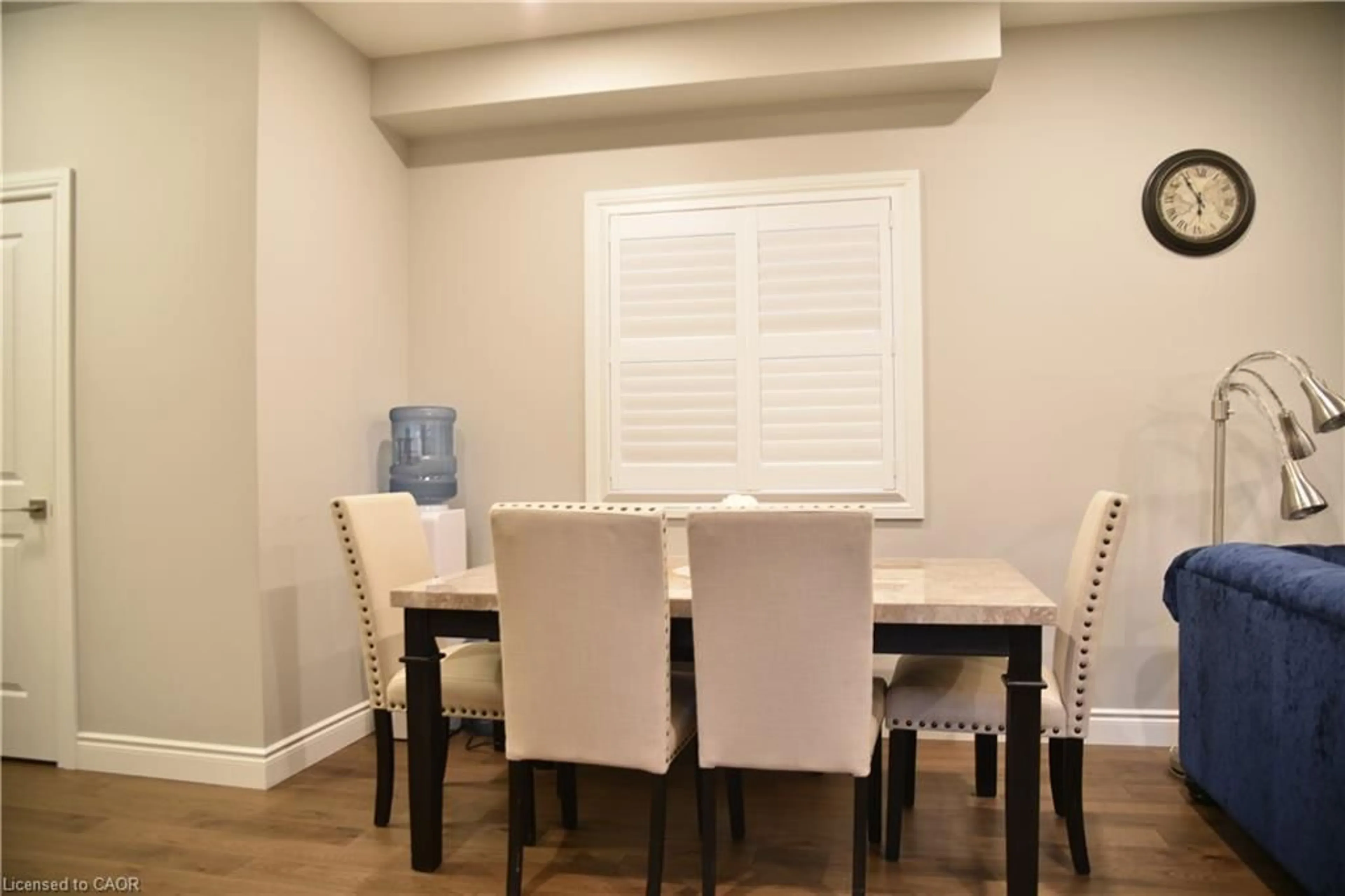 Dining room, wood/laminate floor for 1930 Jim Hebb Way, London Ontario N6H 5K3