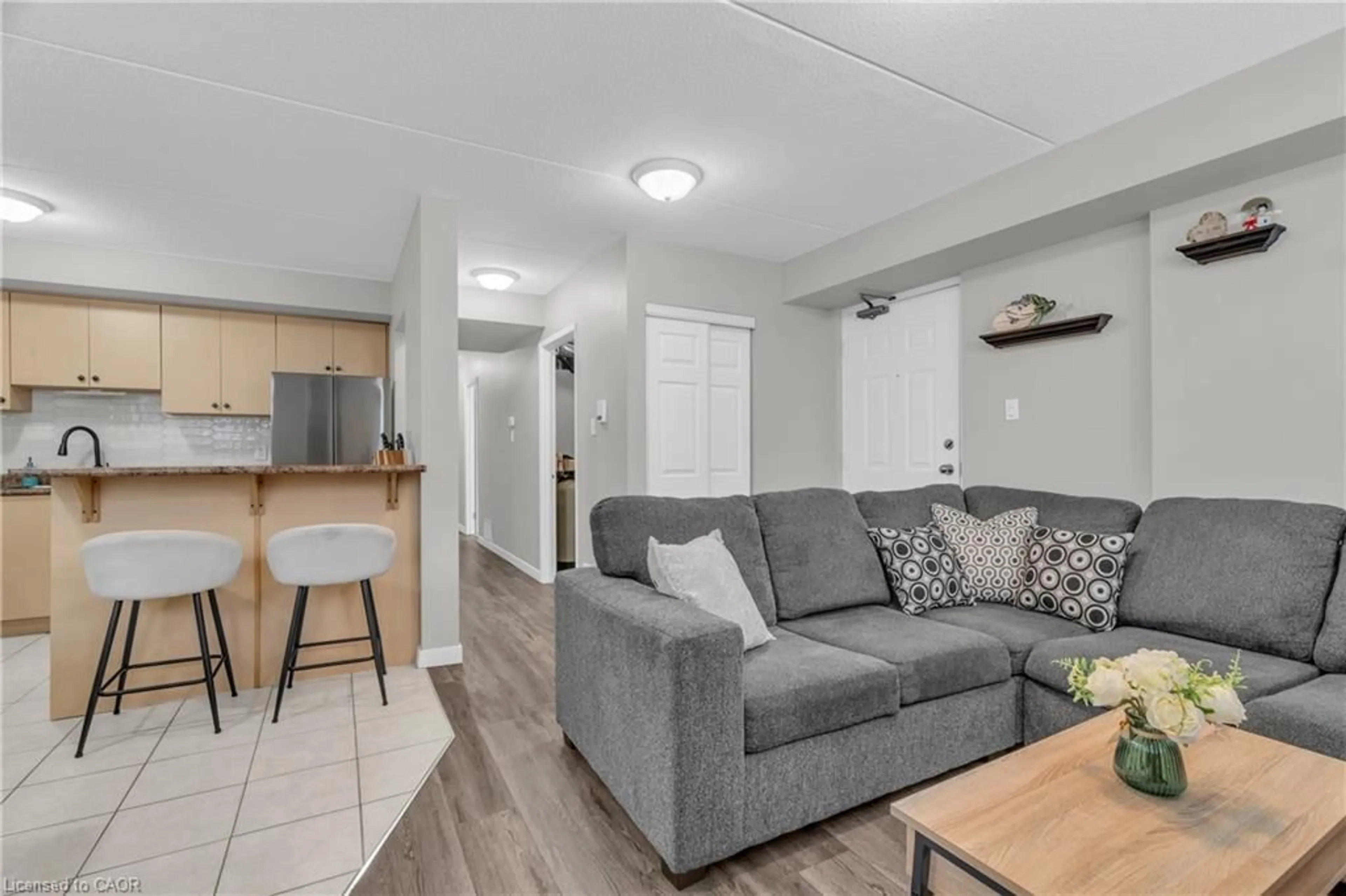 Living room with furniture, unknown for 12 Holborn Dr #C17, Kitchener Ontario N2A 0A4