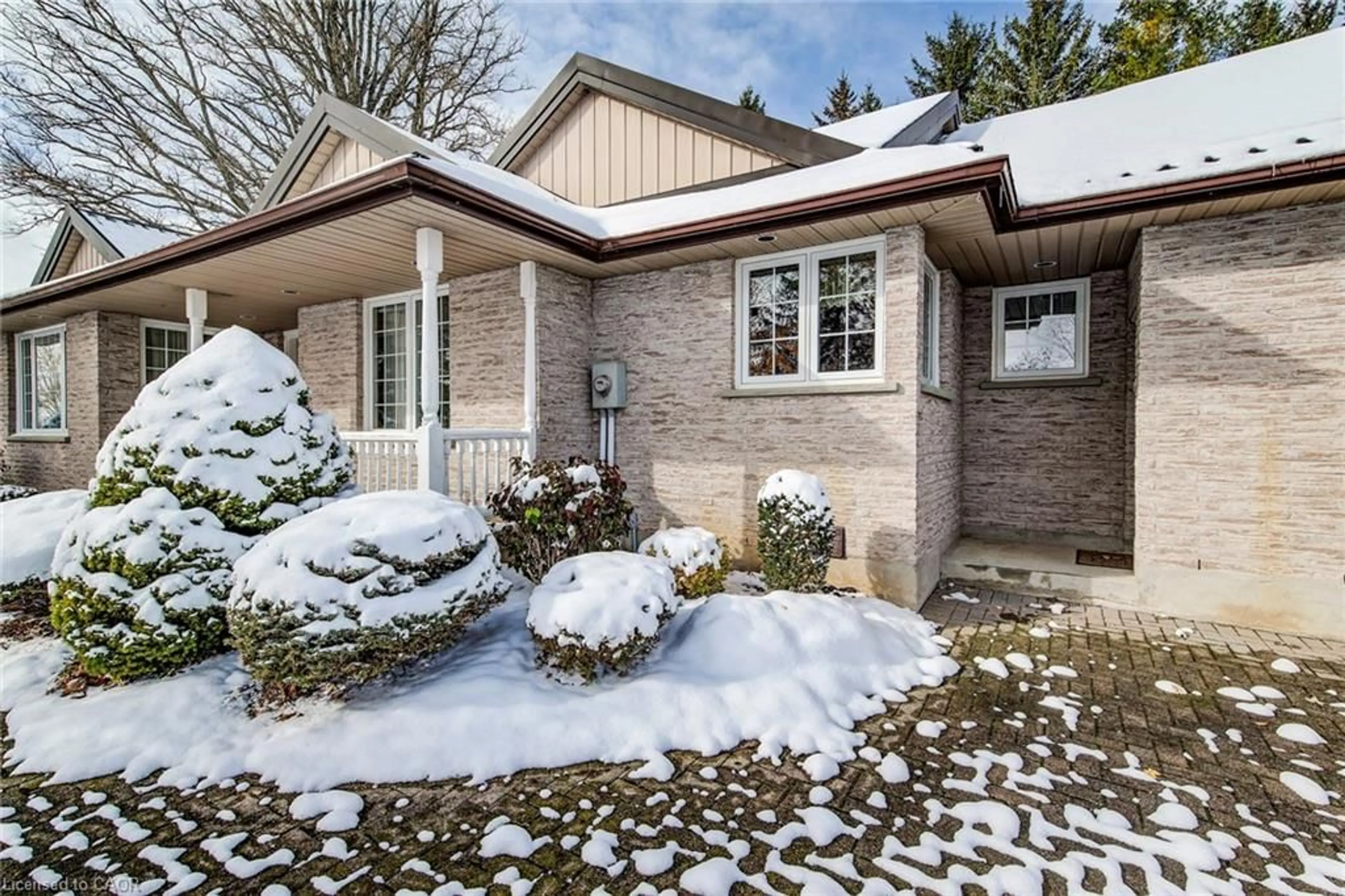 Home with brick exterior material, street for 4230 Line 61 Line, Milverton Ontario N0K 1M0