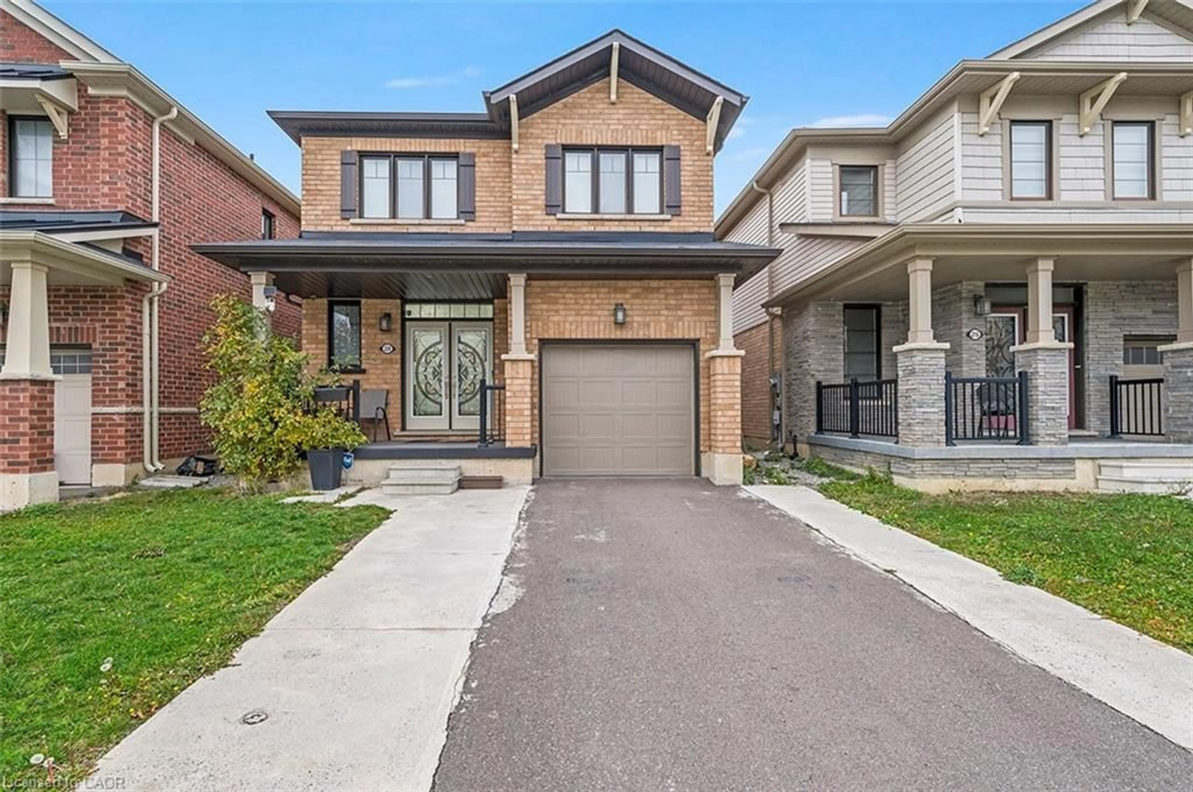 Home with brick exterior material, street for 220 Bedrock Dr, Hamilton Ontario L8J 0M2