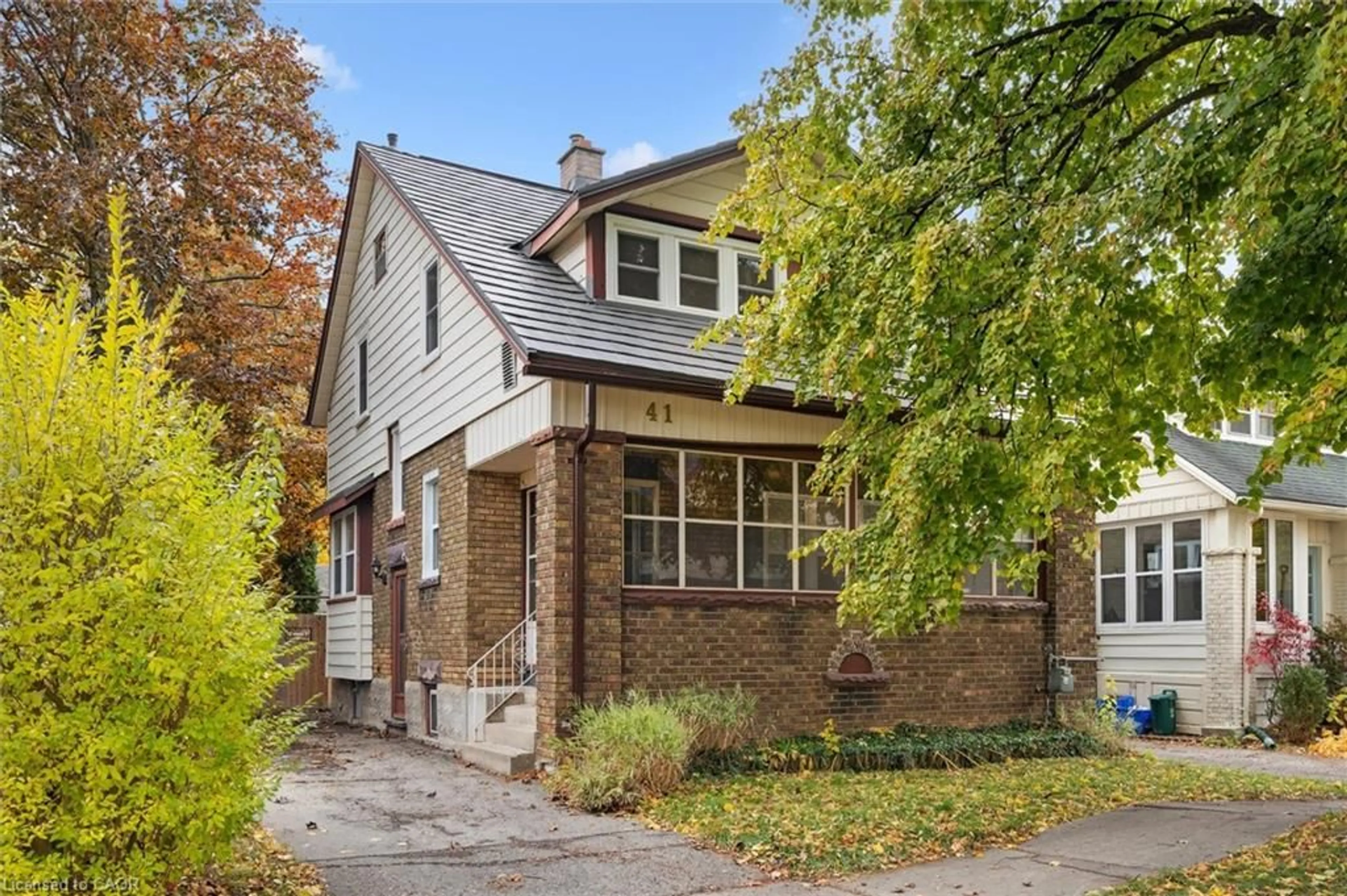 Home with brick exterior material, street for 41 Rose St, Kitchener Ontario N2H 1L5