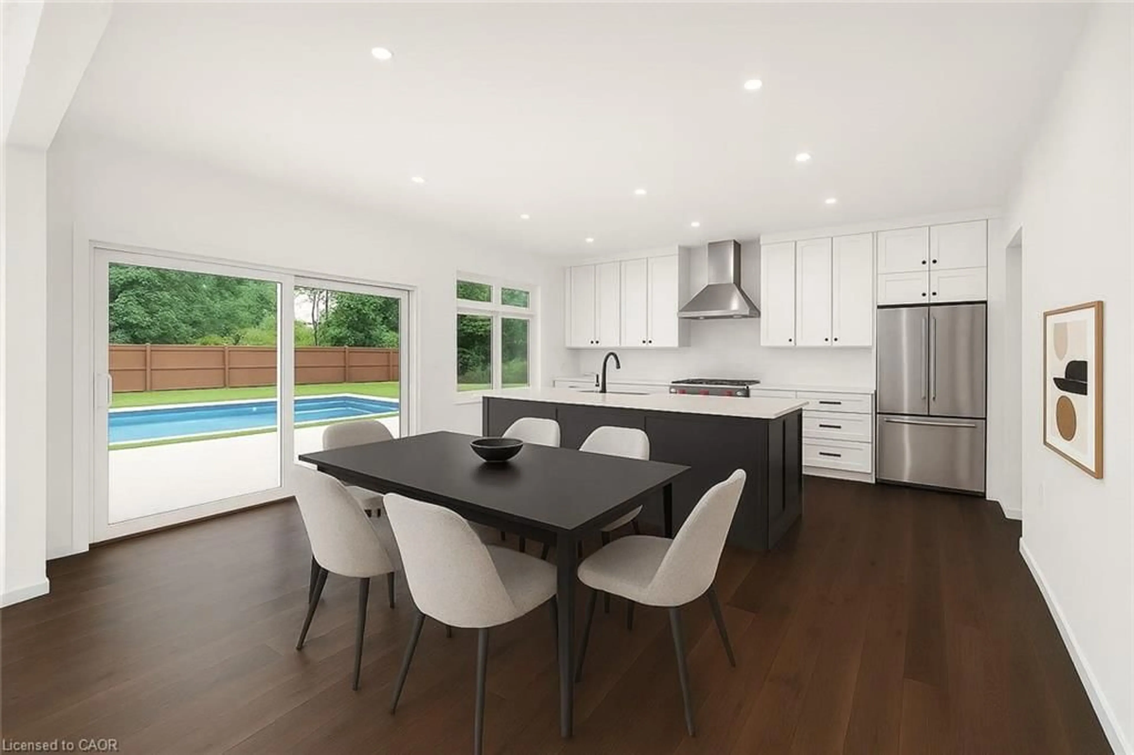 Open concept kitchen, unknown for 141 Margaret Ave, Stoney Creek Ontario L8J 3G7