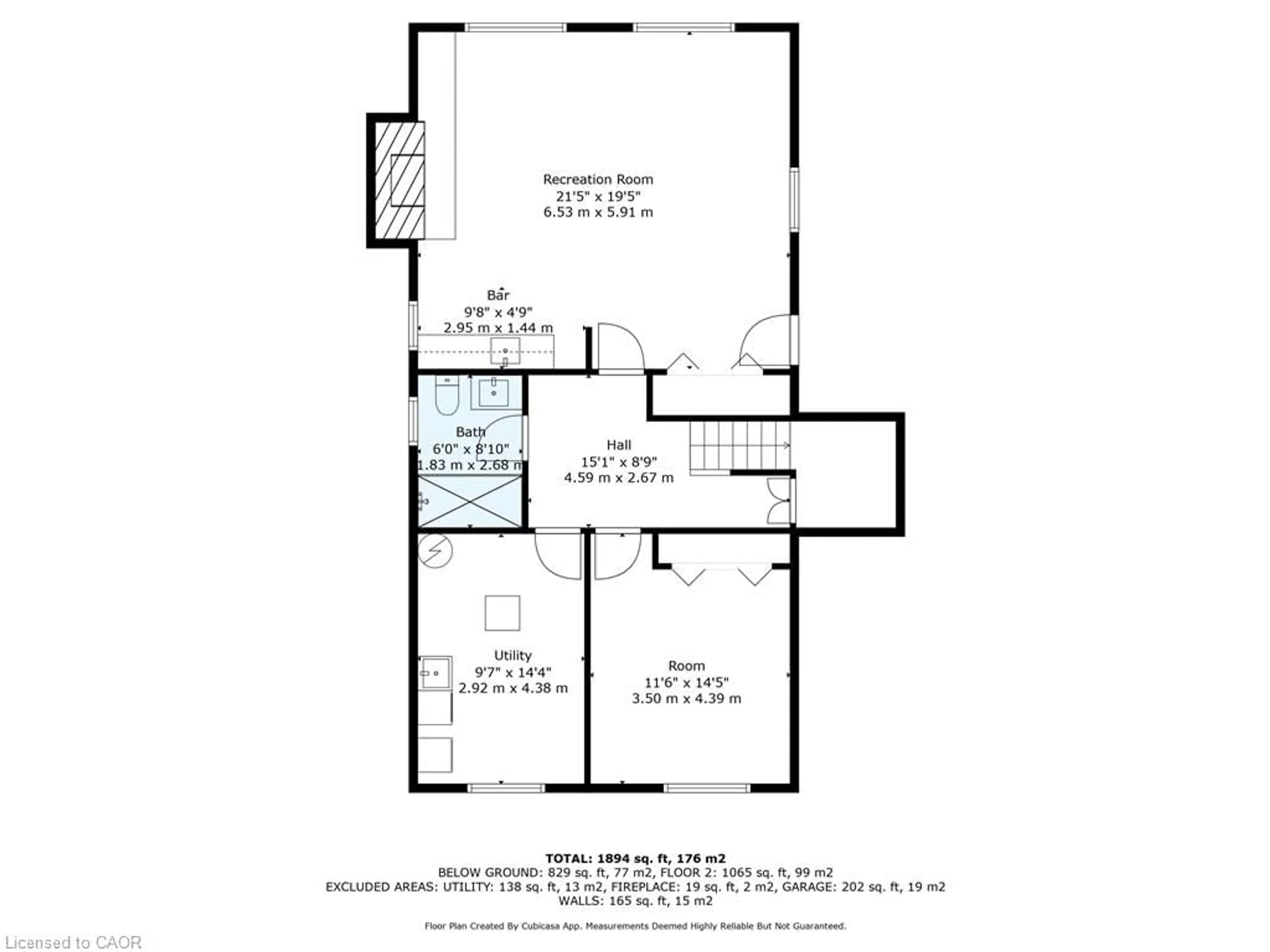 Floor plan for 68 Ziraldo Dr, St. Catharines Ontario L2N 6T1