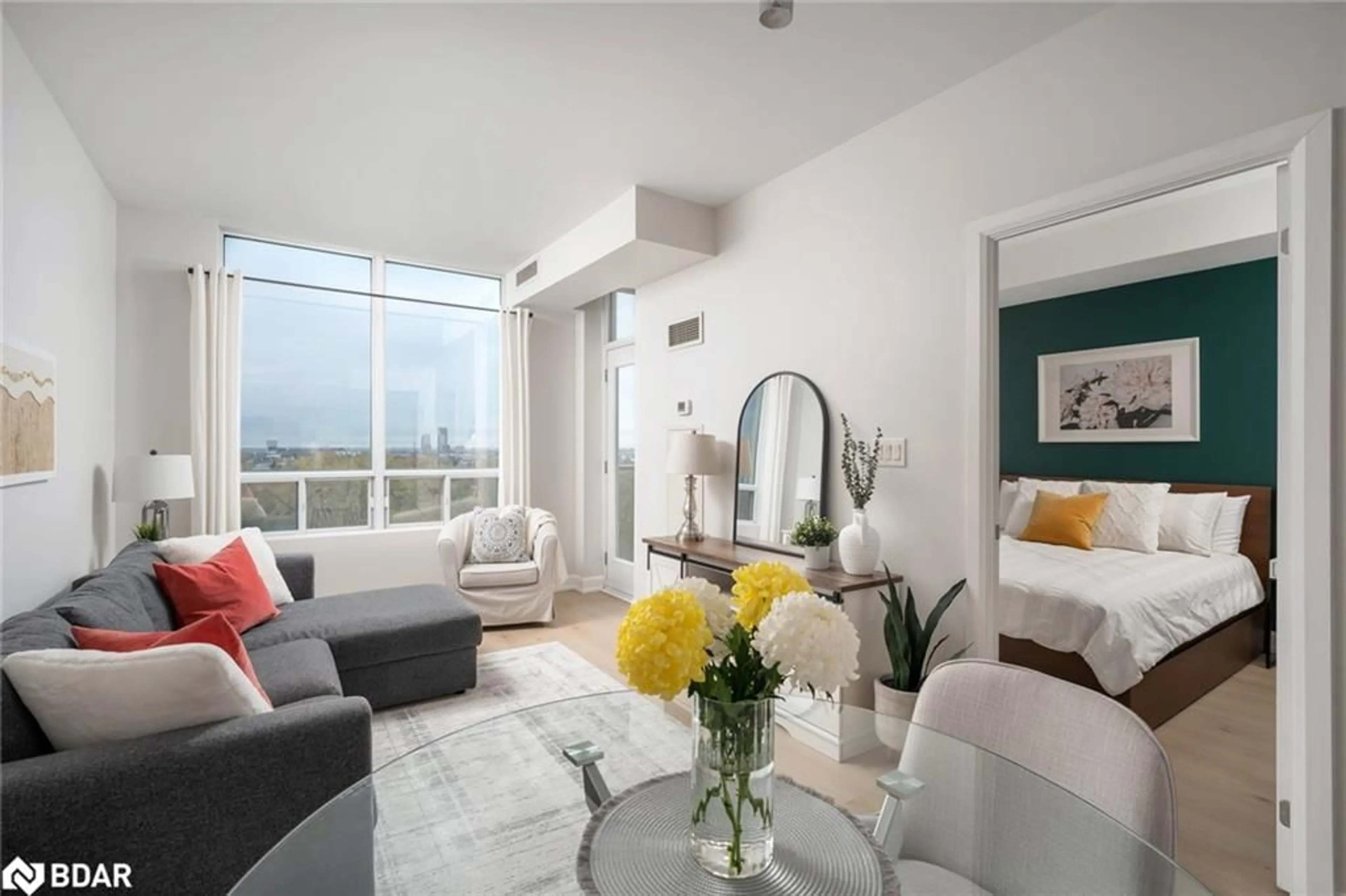 Living room with furniture, unknown for 3391 Bloor St #907, Etobicoke Ontario M8X 1G3