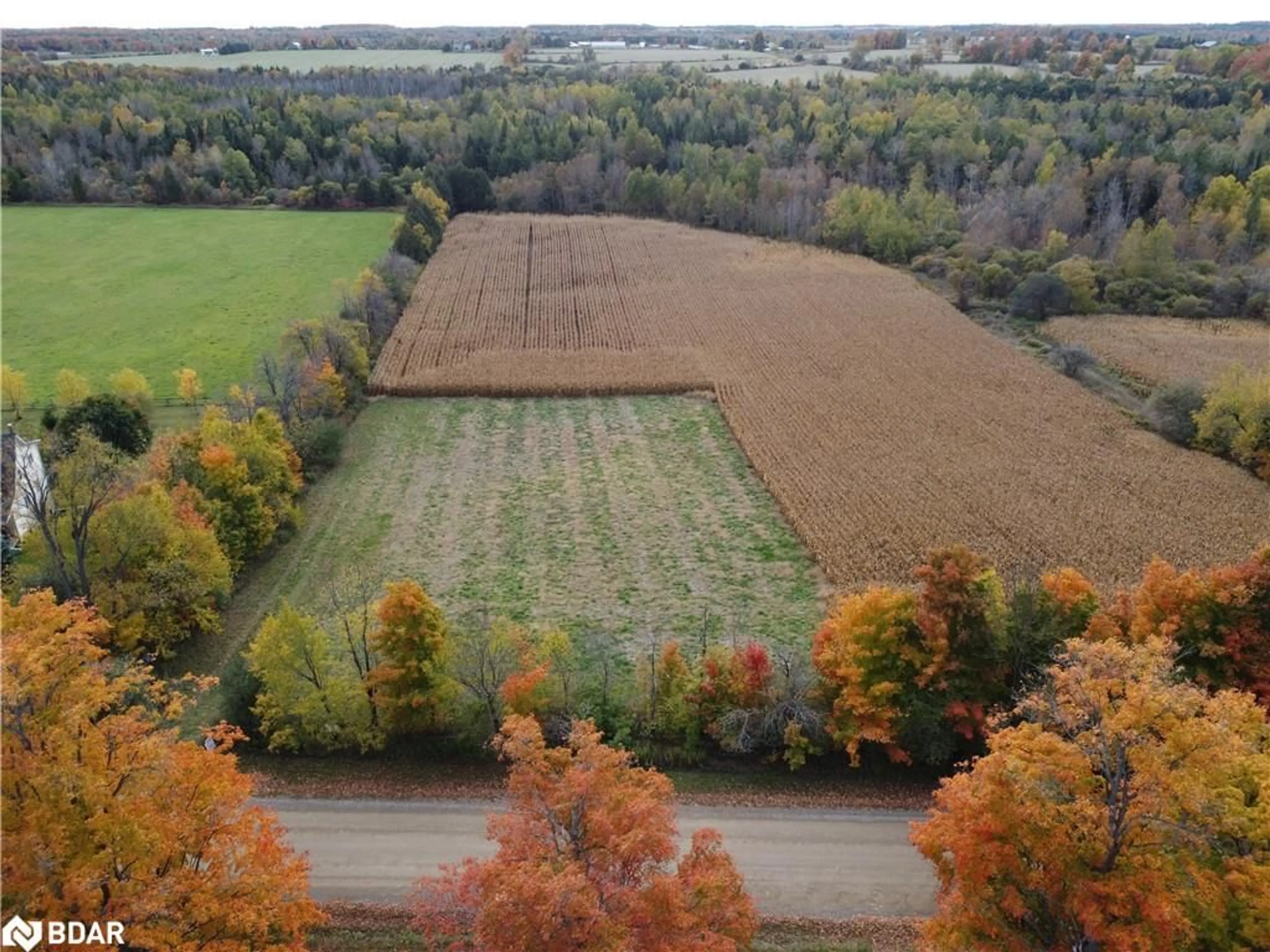 A pic from outside/outdoor area/front of a property/back of a property/a pic from drone, forest/trees view for 00 5258 Third Line, Wellington Ontario L7J 2L8