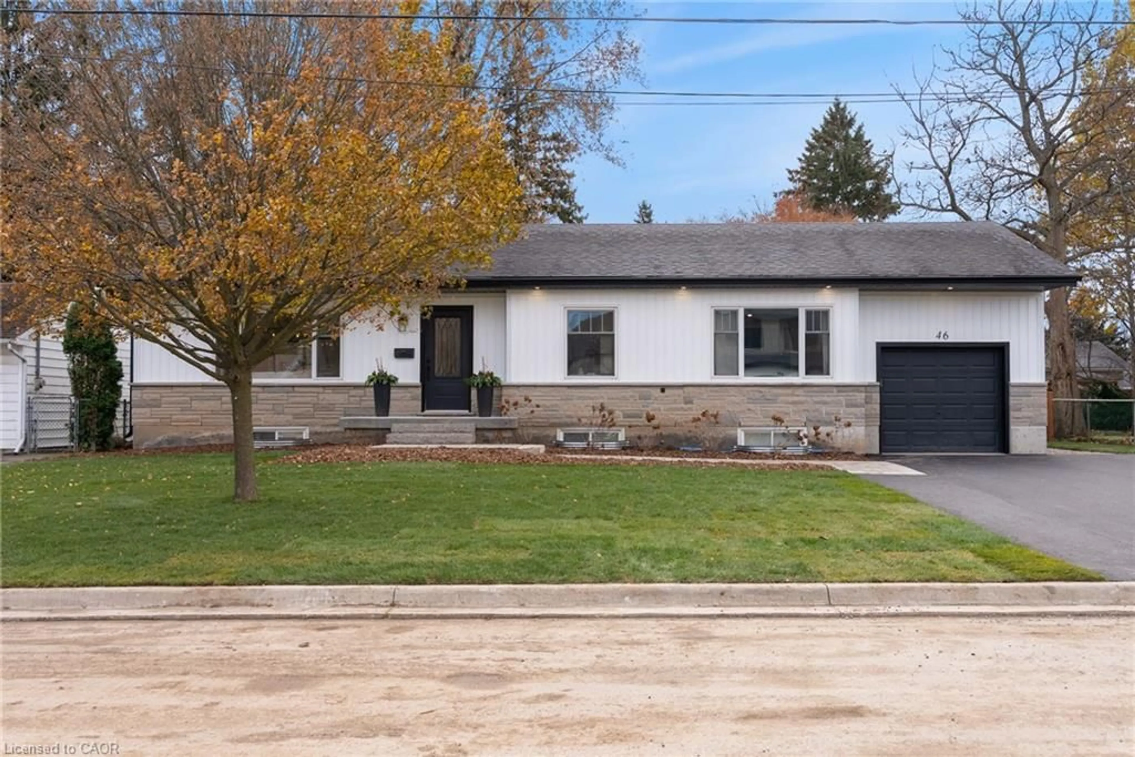 Home with brick exterior material, street for 46 Roselawn Ave, Ancaster Ontario L9G 2J2