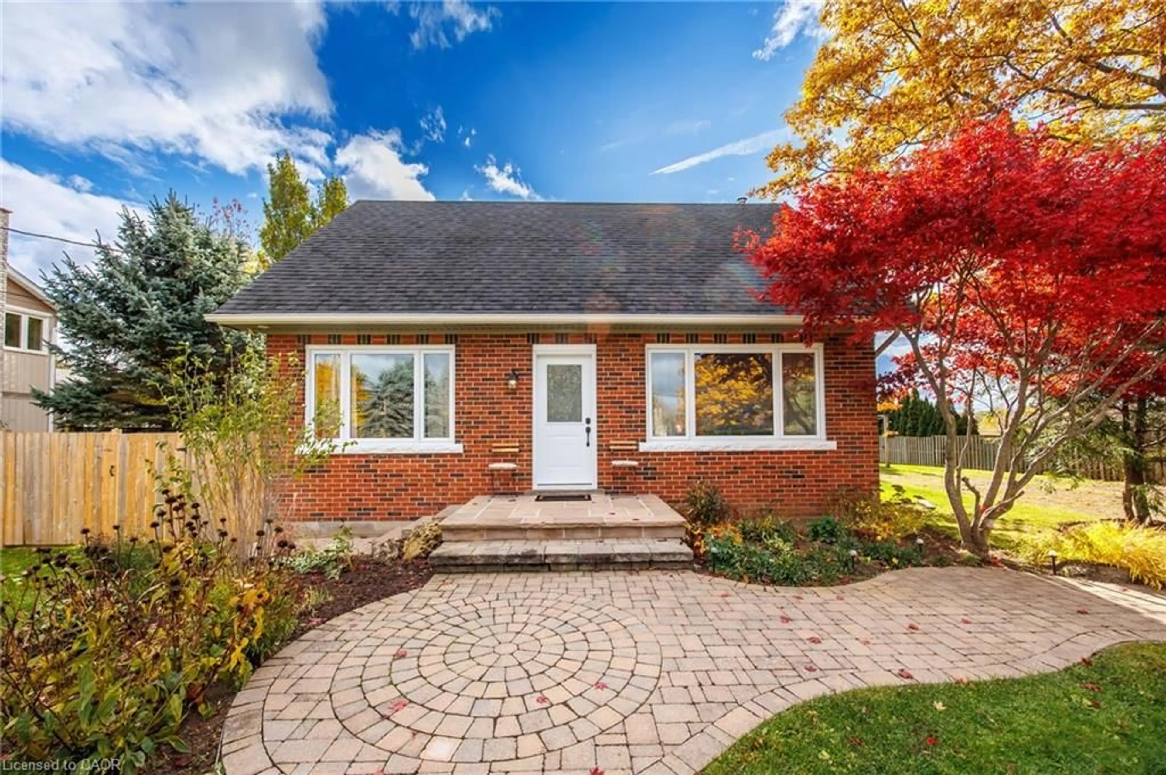 Home with brick exterior material, street for 1140 2nd Concession Conc, Flamborough Ontario L9H 5E2