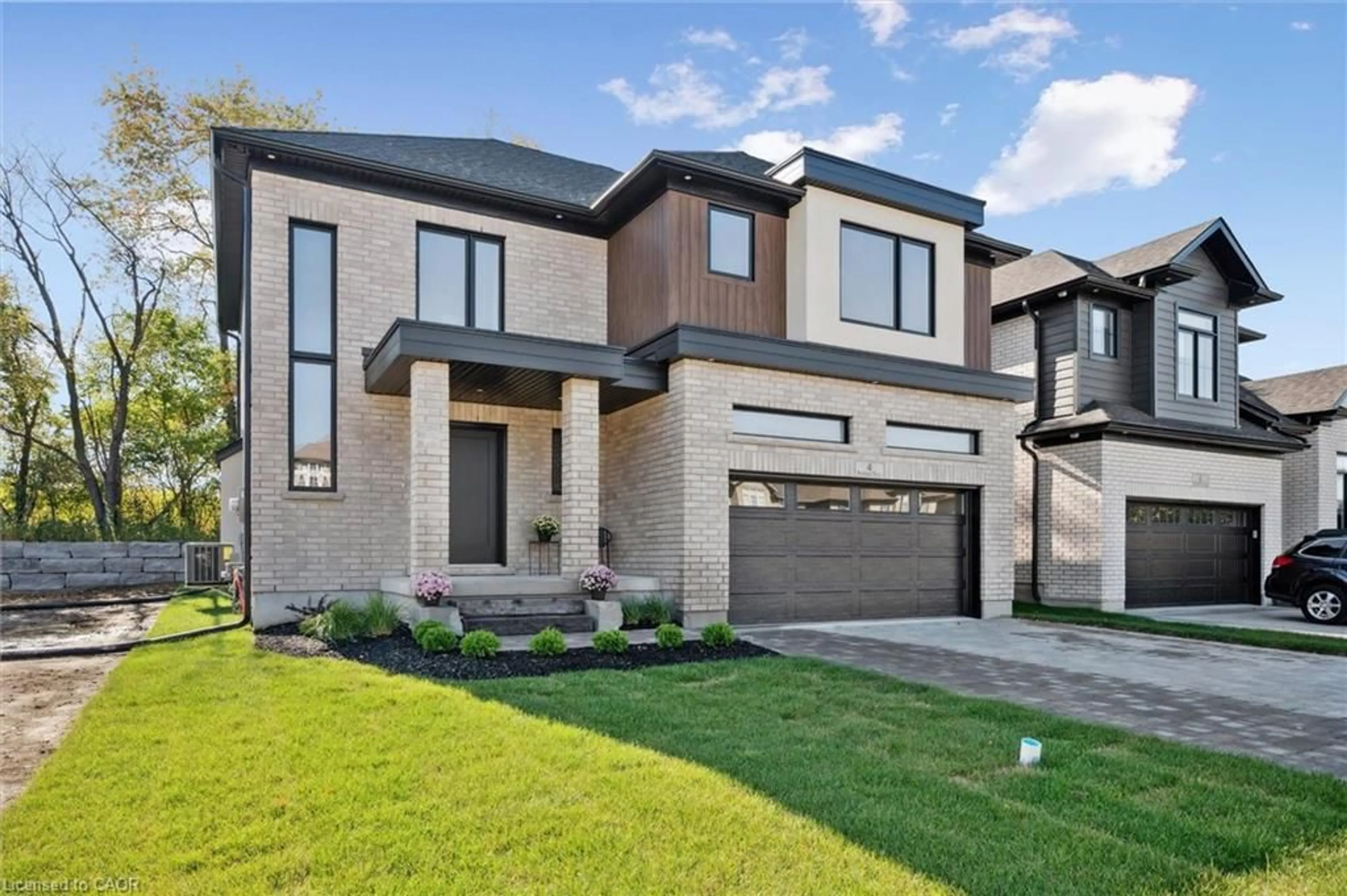 Home with brick exterior material, street for 4 Winders Trail, Ingersoll Ontario N5C 0A6