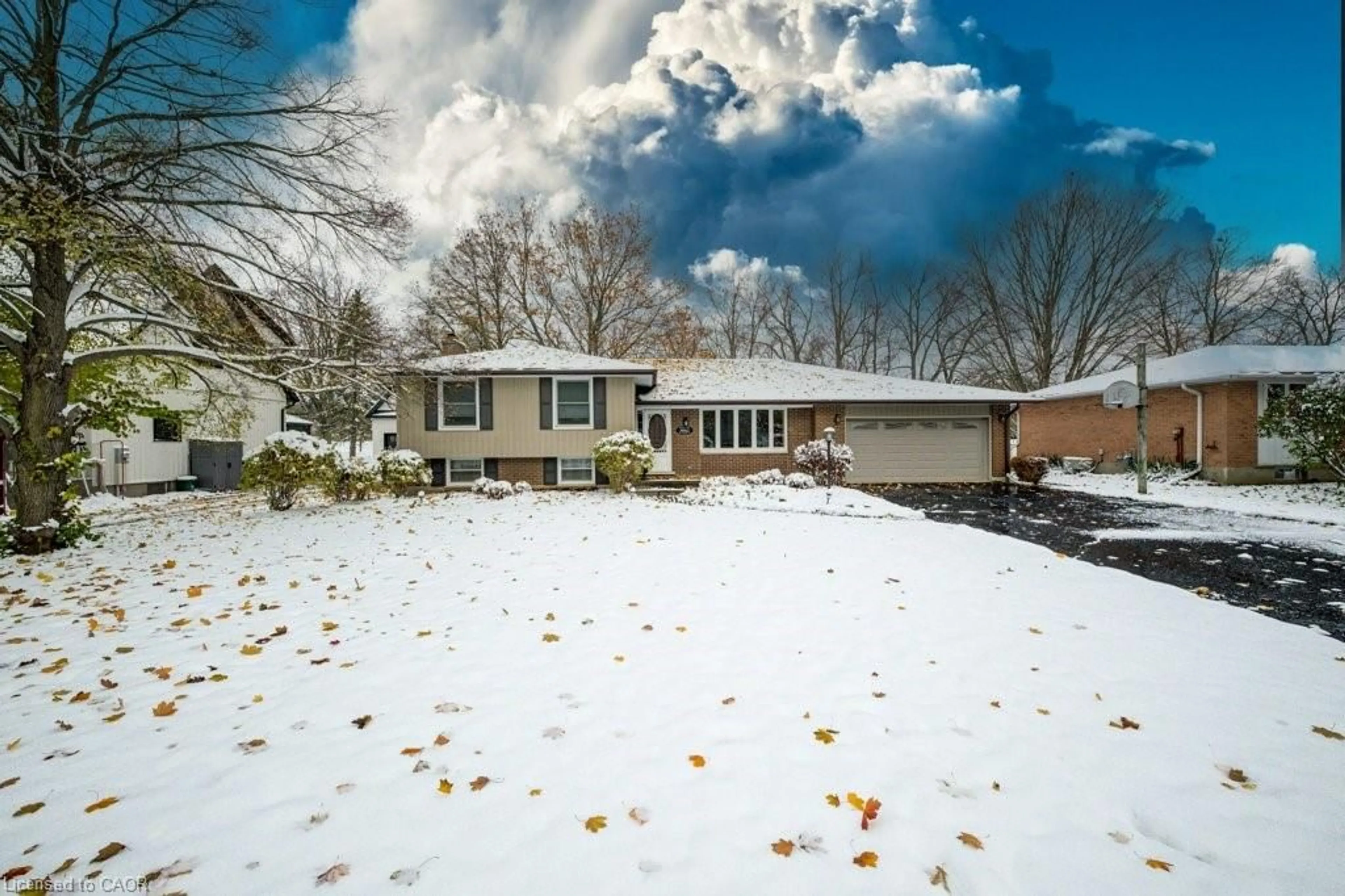 A pic from outside/outdoor area/front of a property/back of a property/a pic from drone, street for 66 Water St, Ayr Ontario N0B 1E0