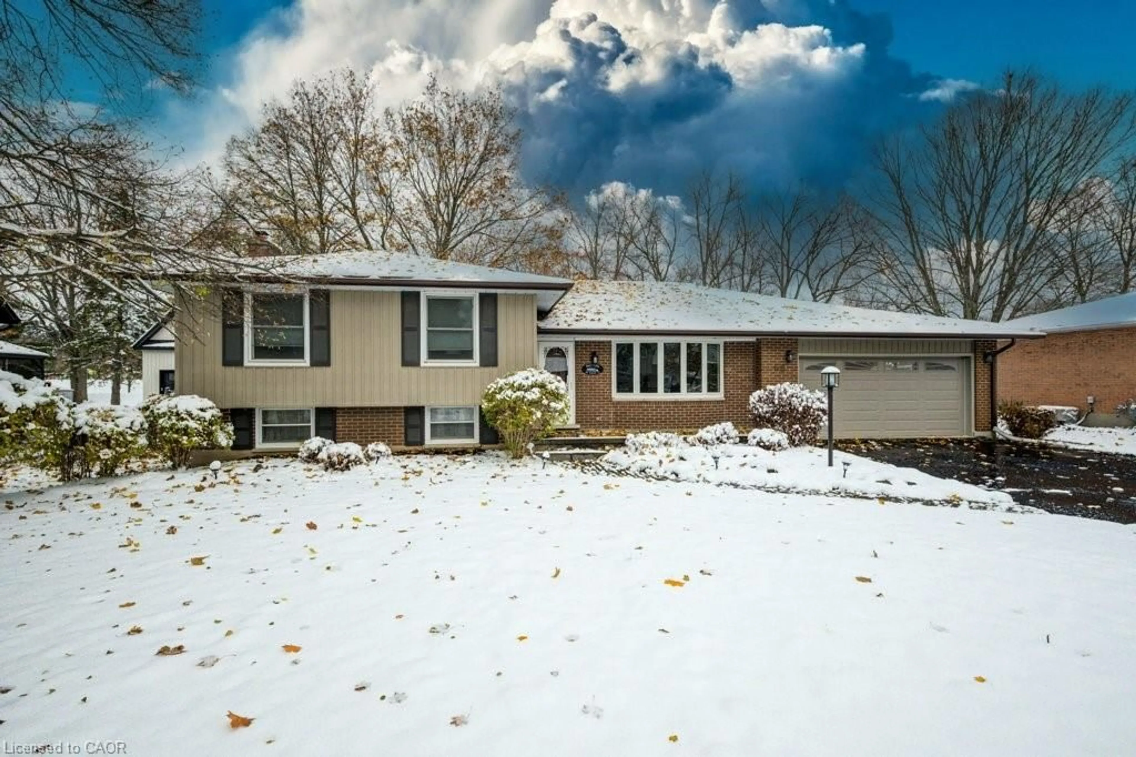 Home with vinyl exterior material, street for 66 Water St, Ayr Ontario N0B 1E0