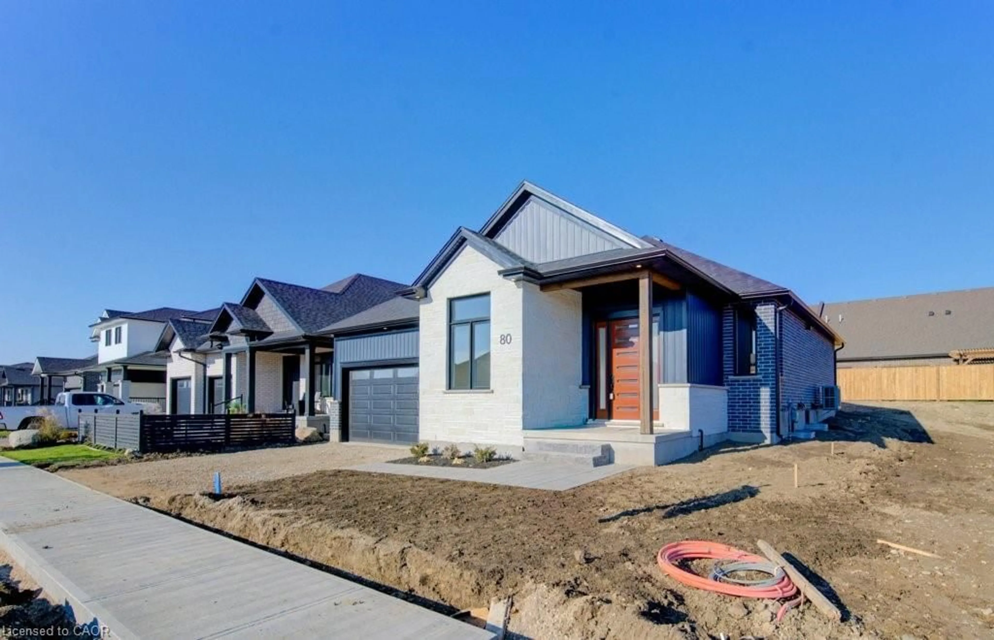 Home with brick exterior material, street for 80 South Parkwood Blvd, Elmira Ontario N3B 0C8