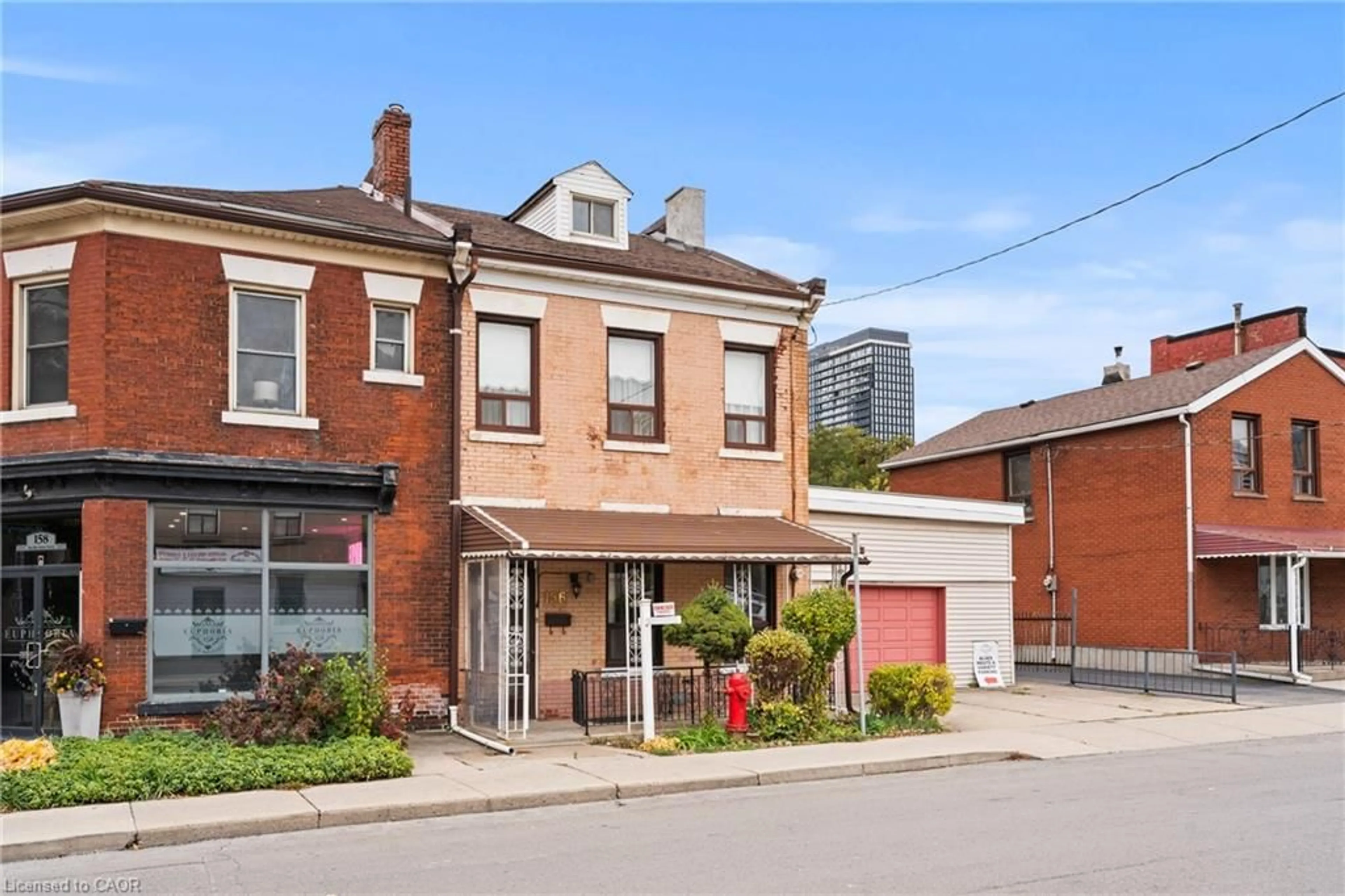 Home with brick exterior material, street for 156 Macnab St, Hamilton Ontario L8R 2M3