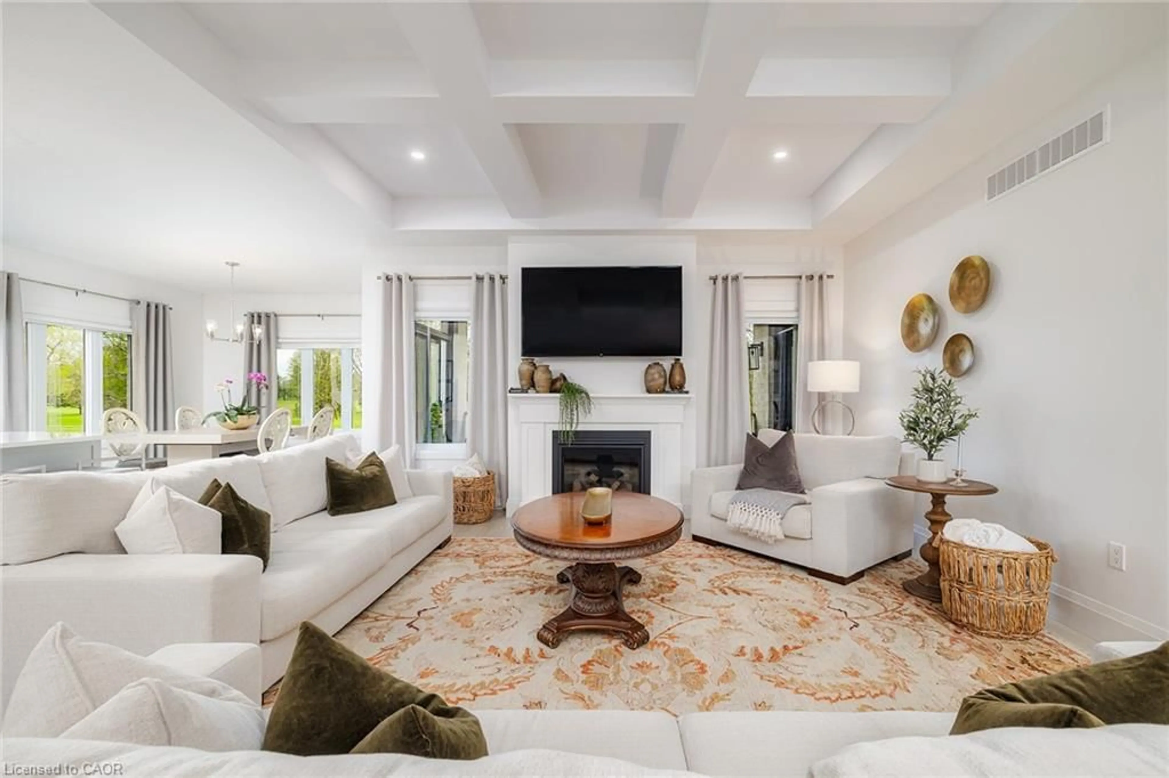 Living room with furniture, unknown for 41 Gilmer Cres, Listowel Ontario N4W 0H3