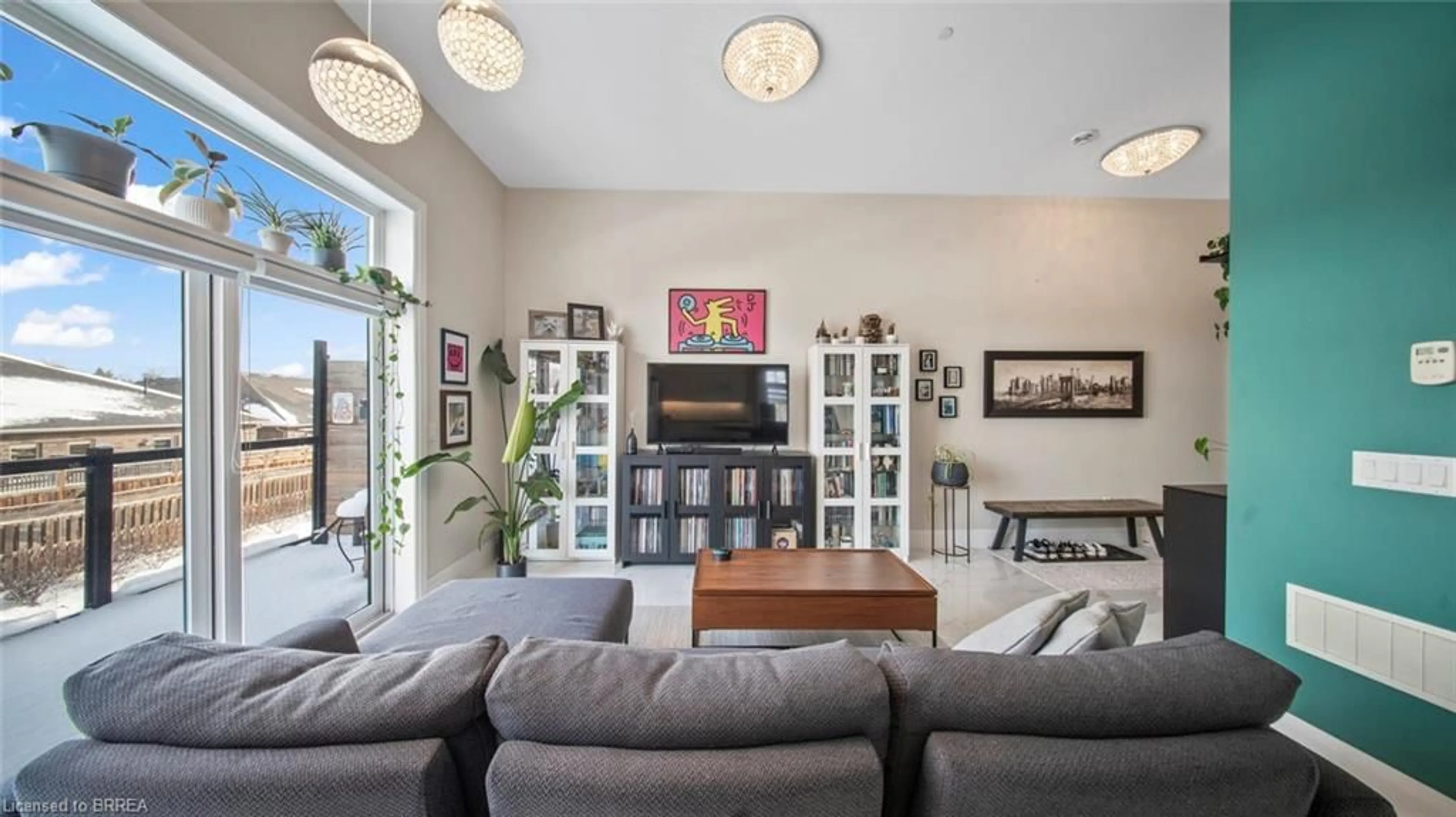 Living room with furniture, unknown for 85 Morrell St #224A, Brantford Ontario N3T 4J6