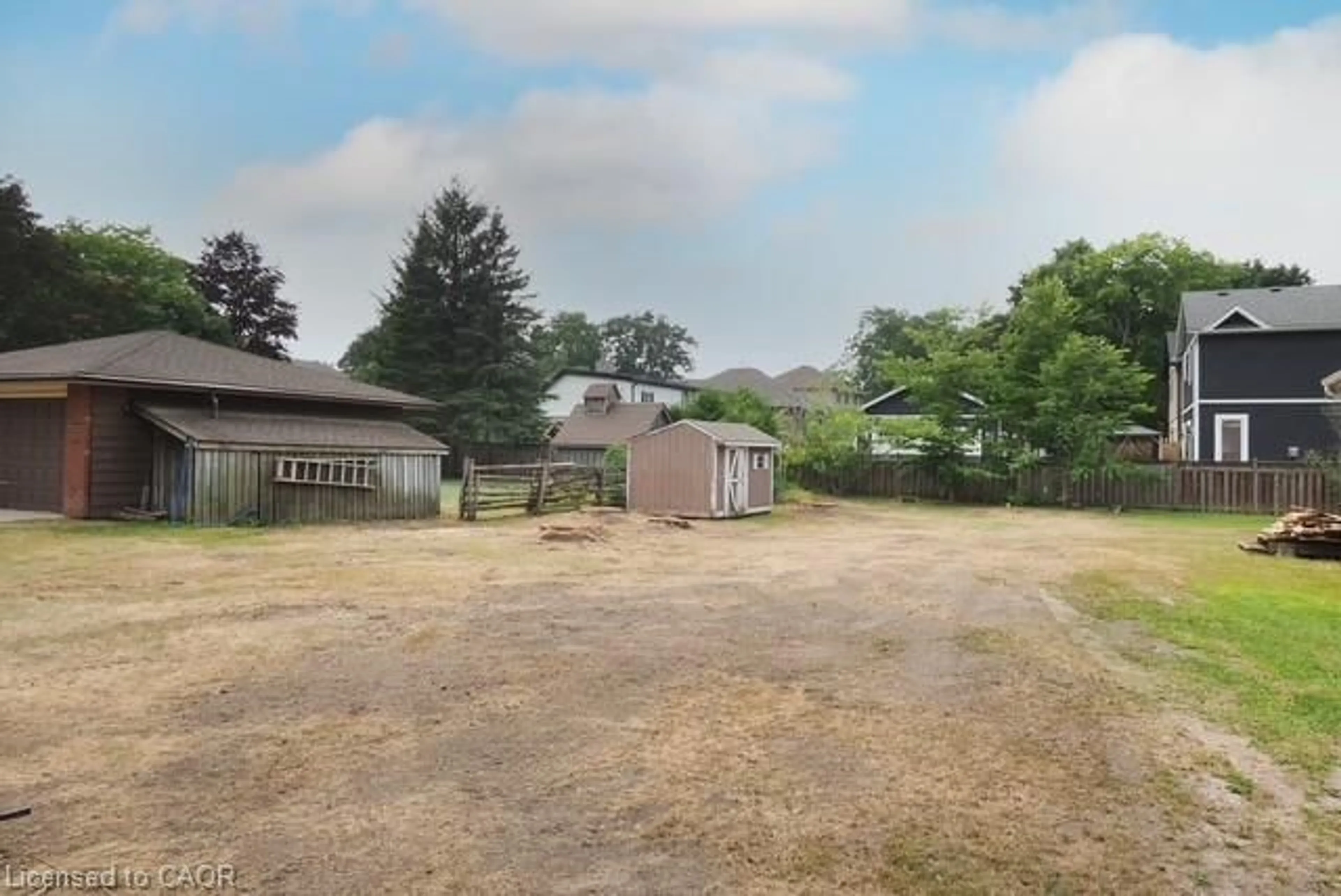 A pic from outside/outdoor area/front of a property/back of a property/a pic from drone, unknown for PART 1 Water St, Ayr Ontario N0B 1E0