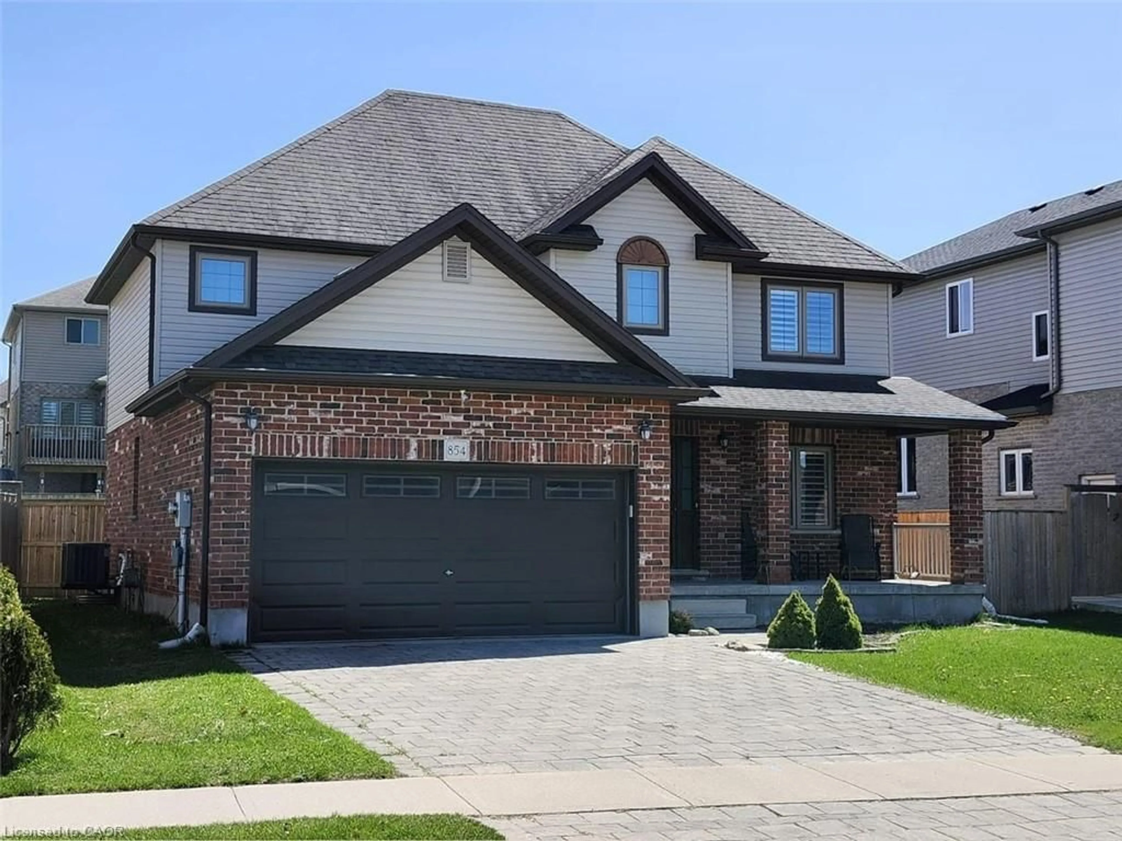 Home with brick exterior material, street for 854 Springbank Ave, Woodstock Ontario N4T 1T5