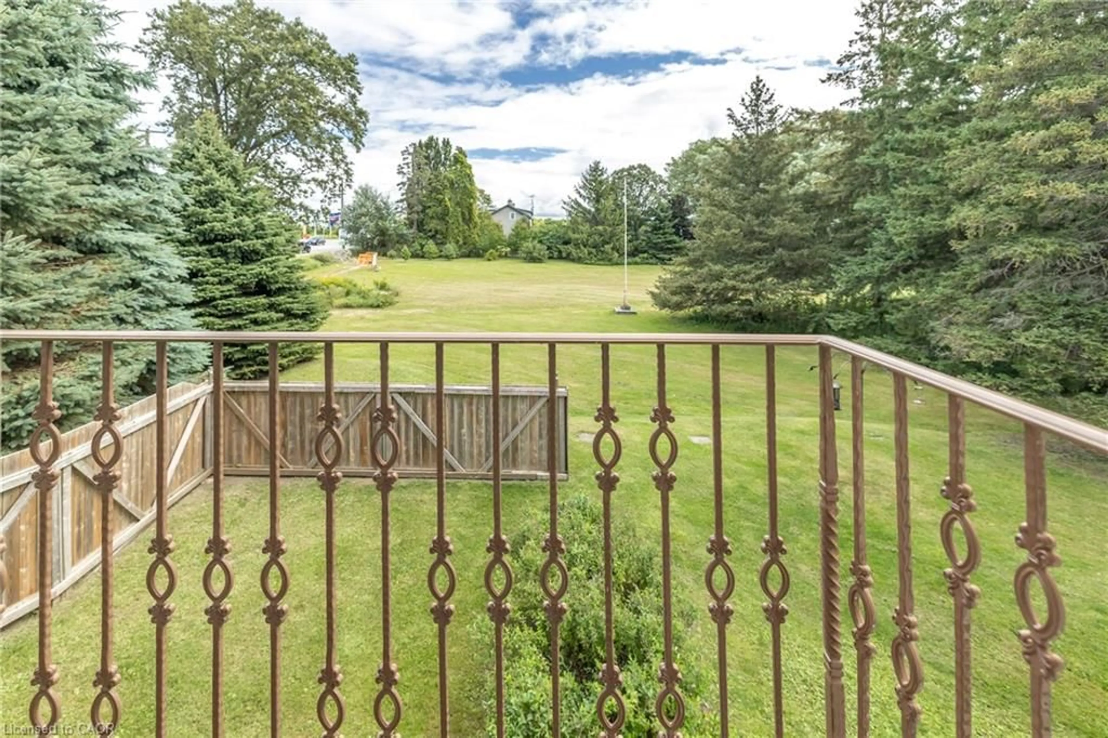 Patio, forest/trees view for 7147 Wellington Road No. 124, Guelph/Eramosa Ontario N1H 6J3