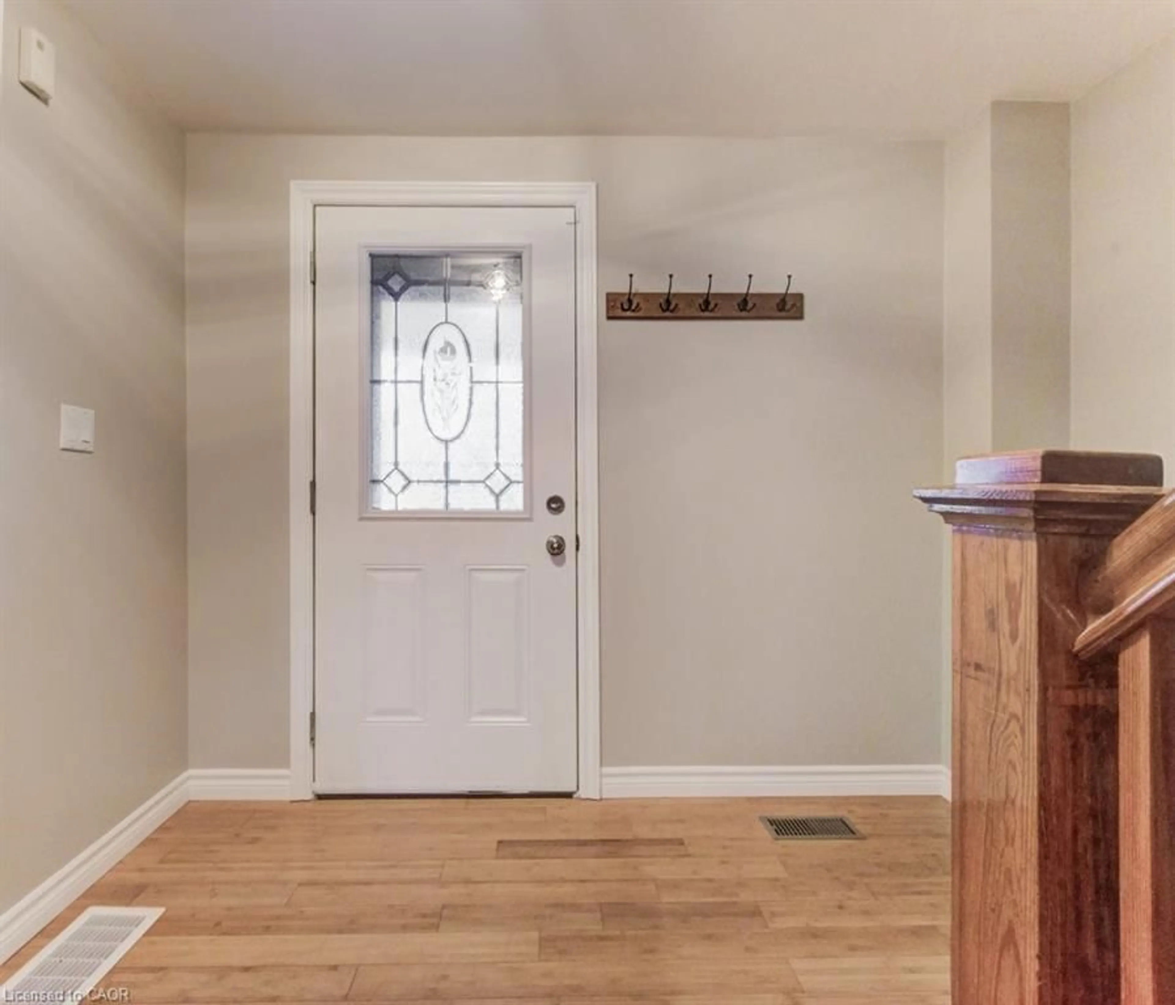 Indoor entryway for 26 St. Leger St, Kitchener Ontario N2H 4L9