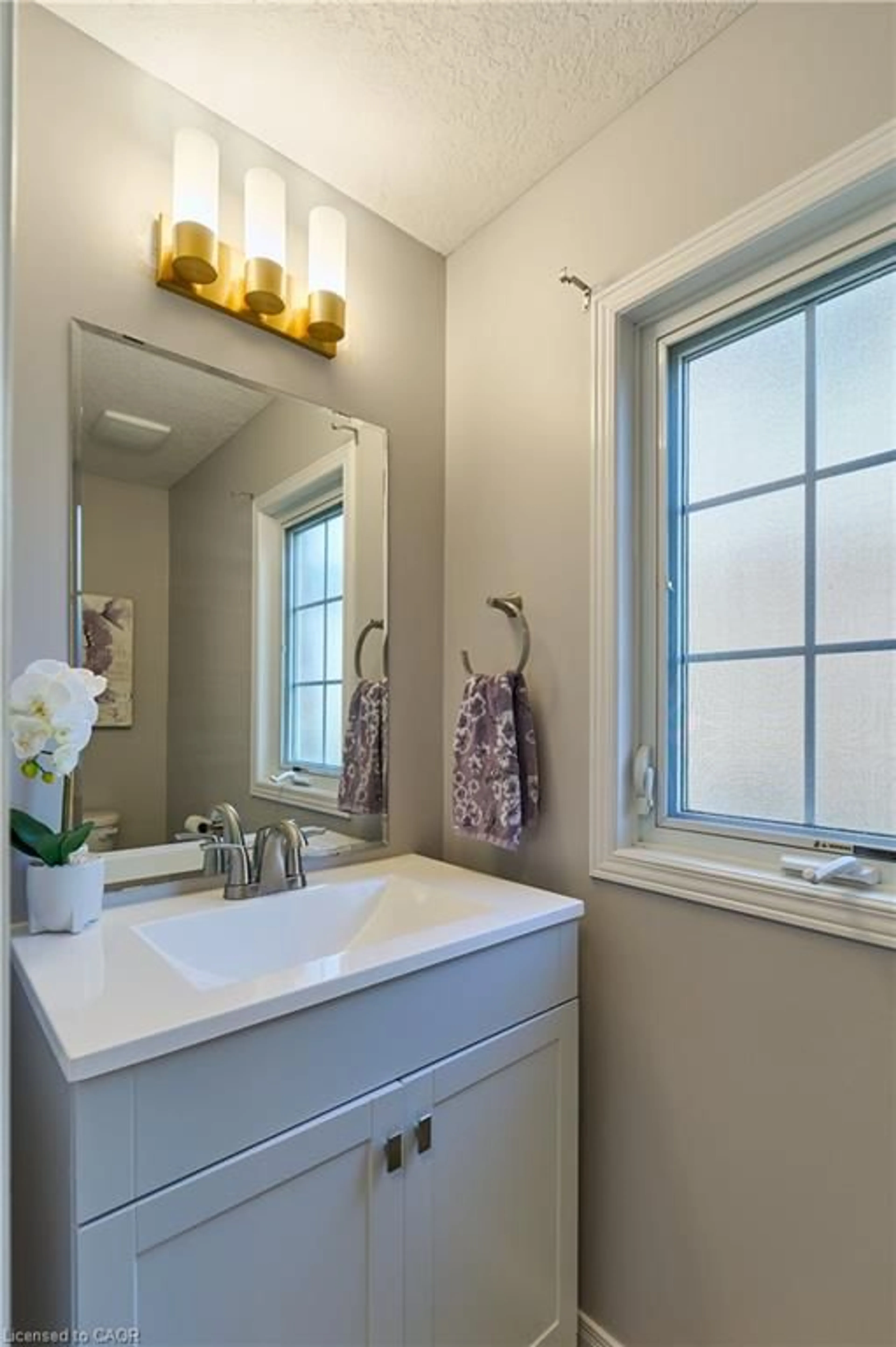 Contemporary bathroom, ceramic/tile floor for 212 Red Clover Crt, Kitchener Ontario N2E 4J5