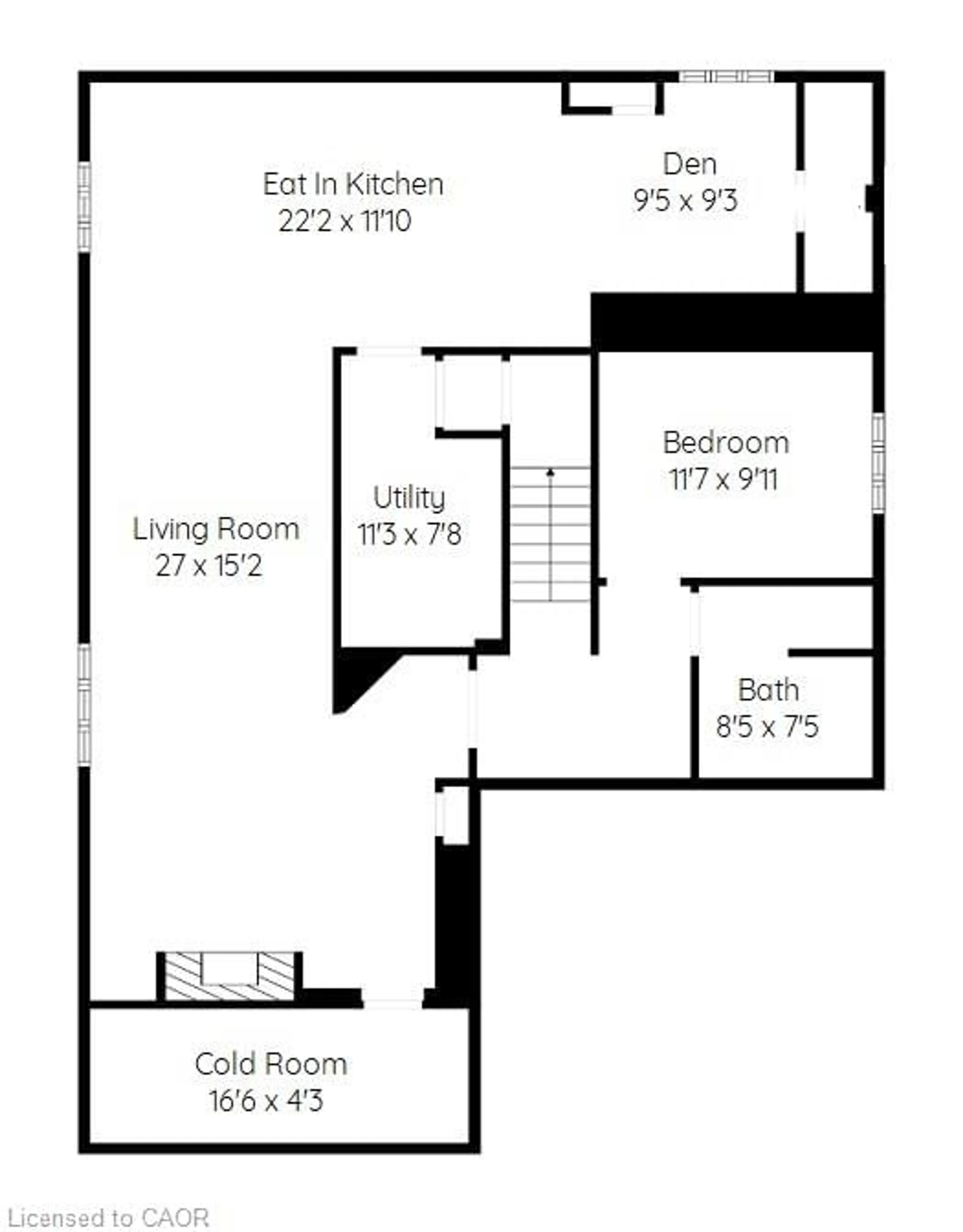 Floor plan for 796 Highway 6, Haldimand County Ontario N3W 1M8